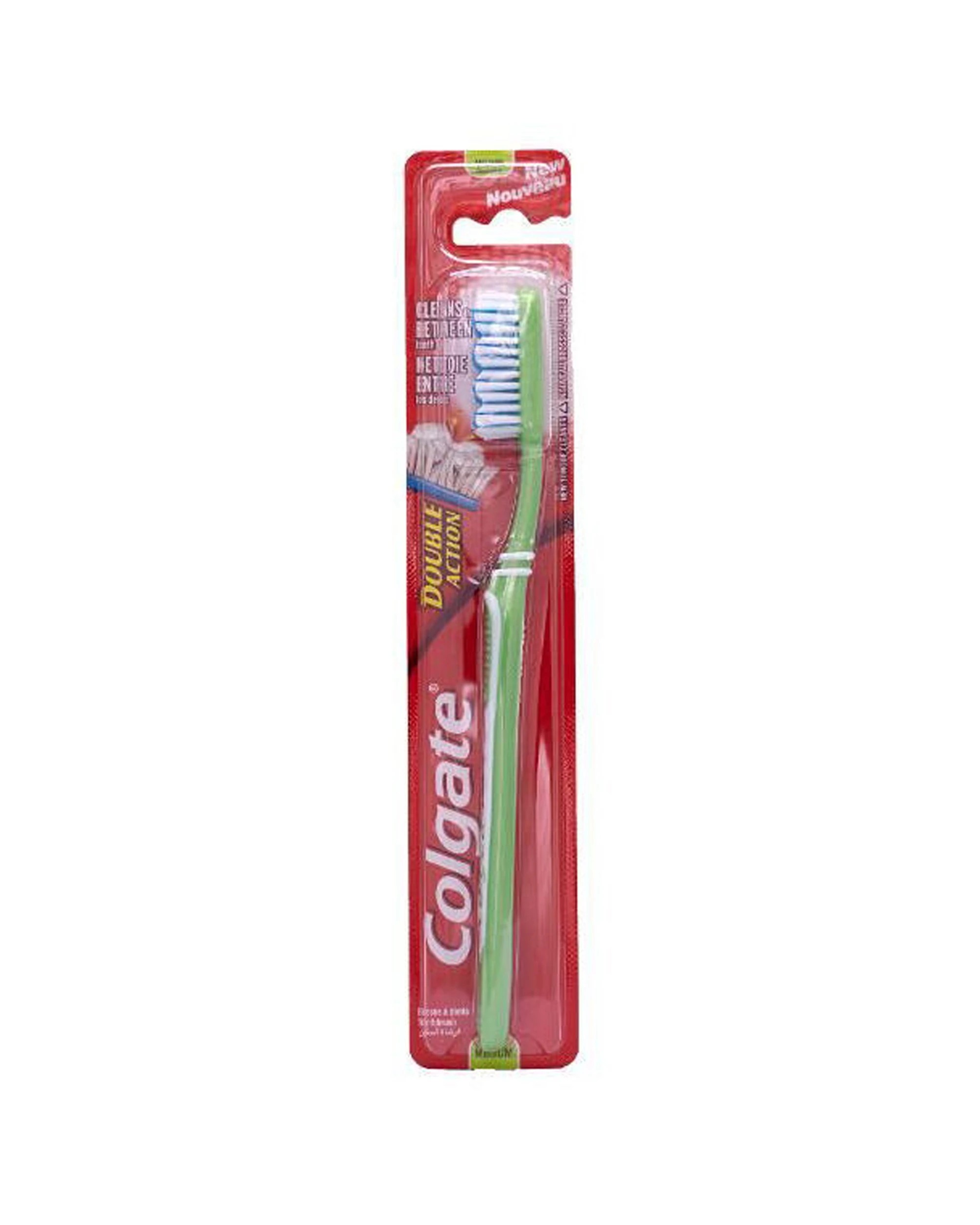 2 Colgate 12PK Double Action Toothbrush Medium Teeth Cleaner Pack - Multi, 2 of 3