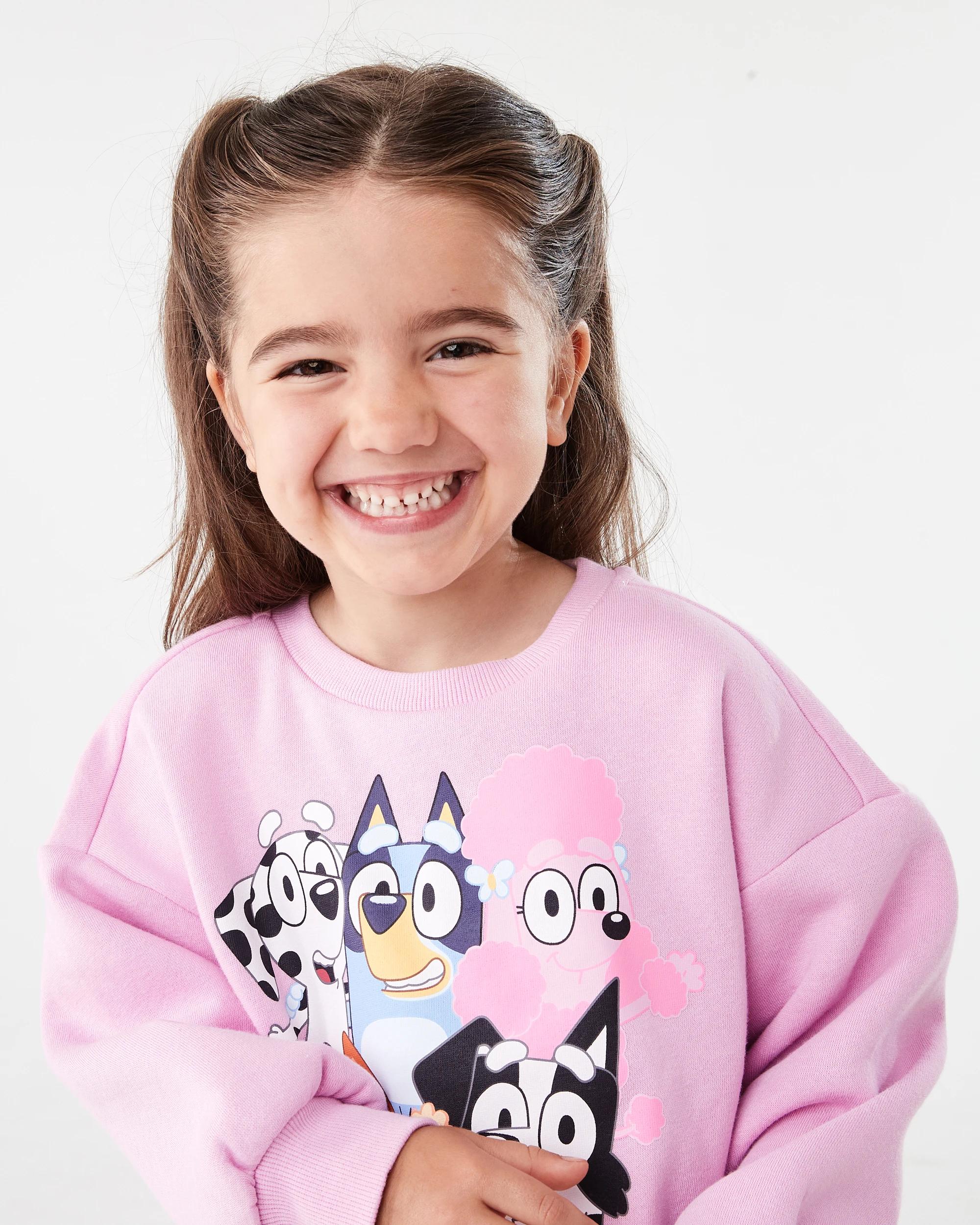 5 Bluey License Oversized Crew Neck Sweatshirt Bluey, 5 of 7