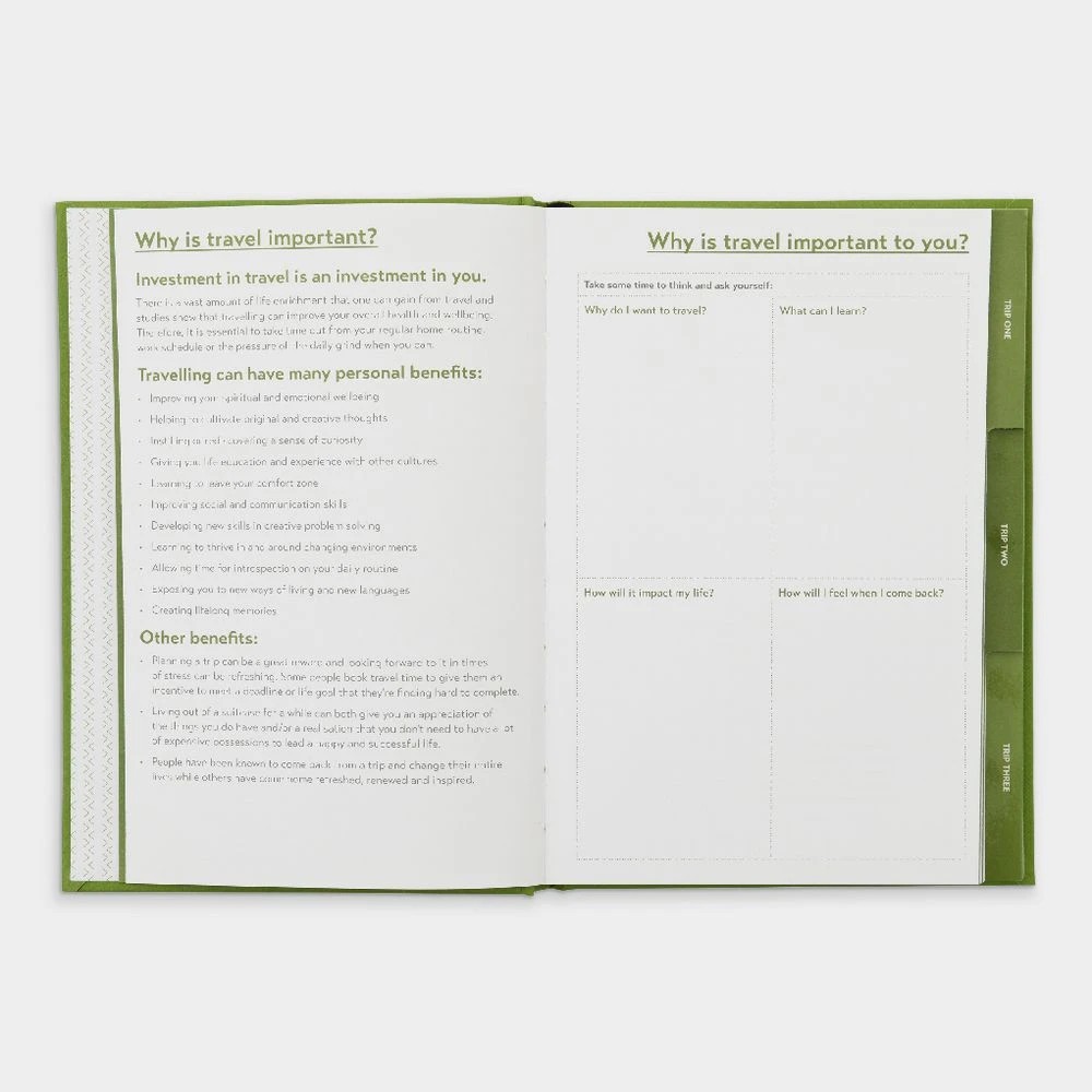 4 Otto A5 Undated Travel Planner, 4 of 10