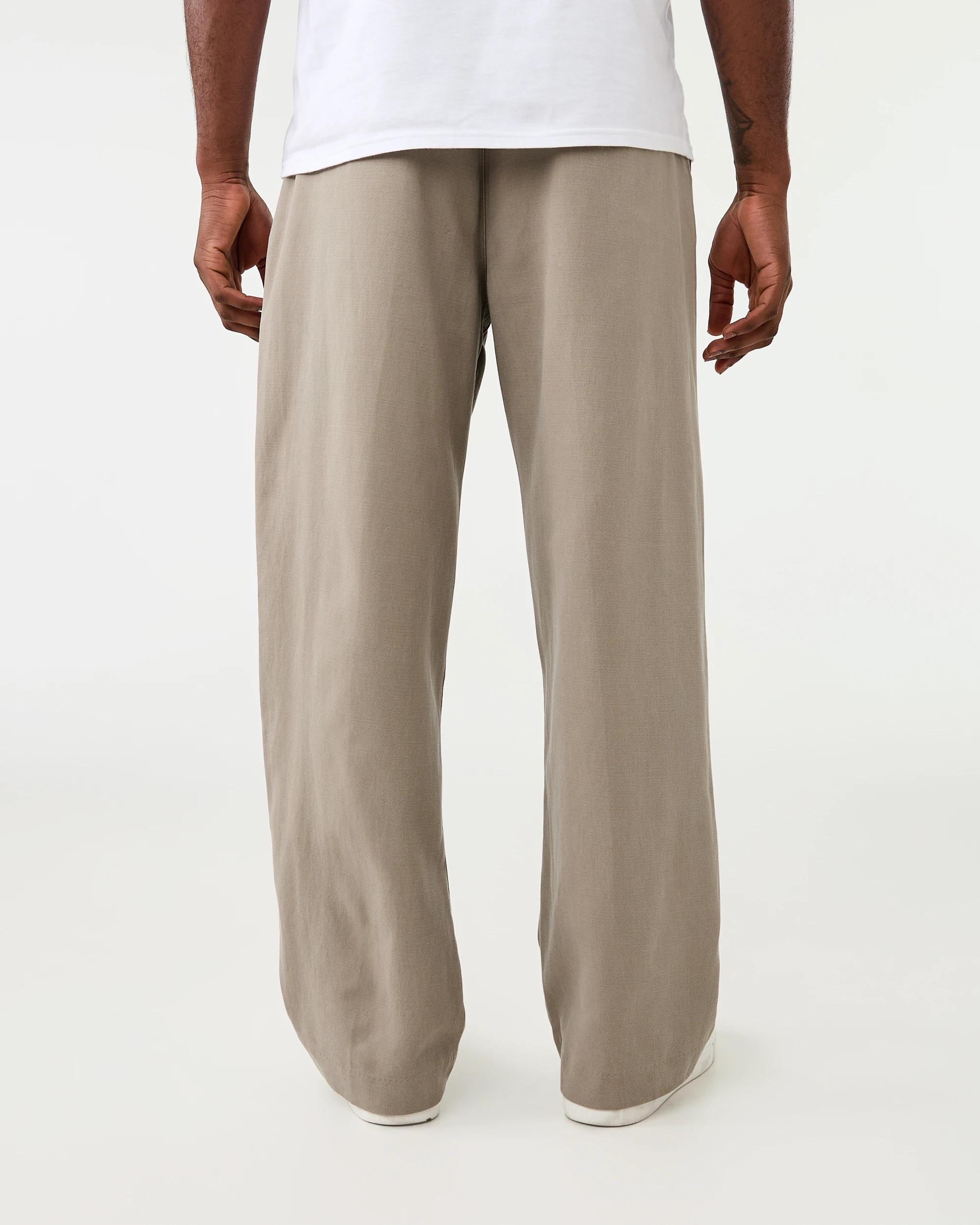 3 Pleated Pants Brn Timber, 3 of 6