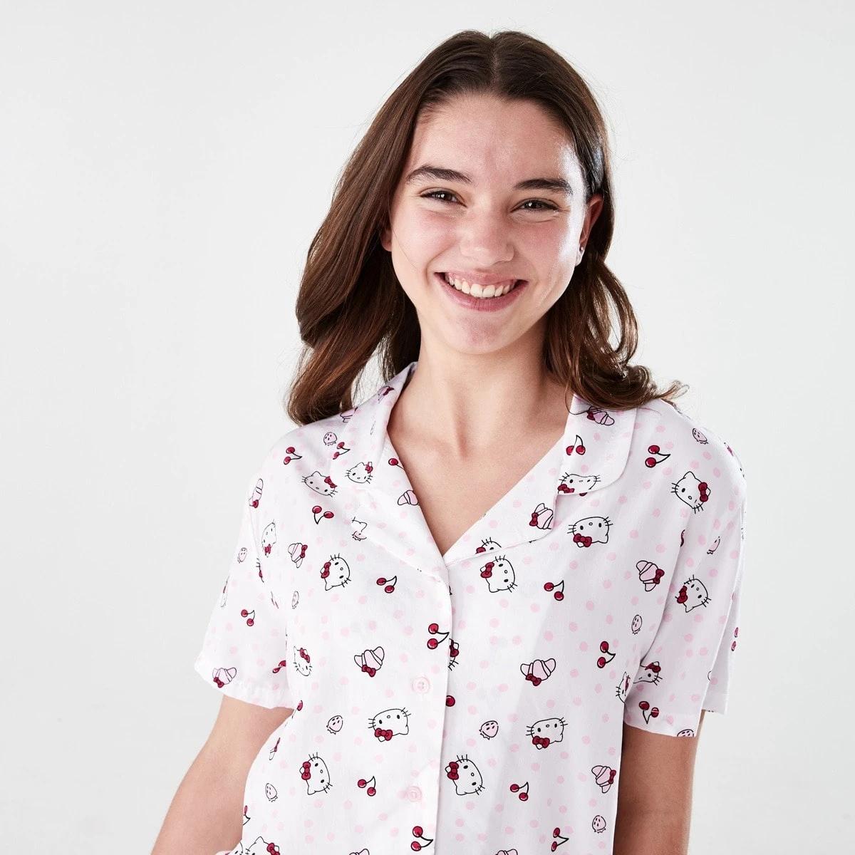3 Hello Kitty License Woven Pyjama Set HELLO KITTY, 3 of 8