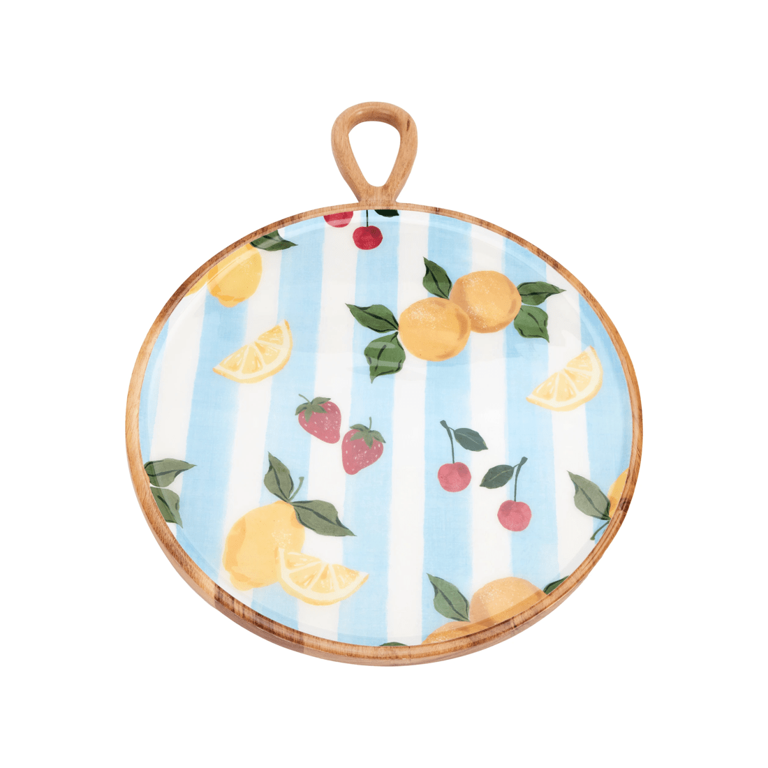 1 Mixed Fruits Enamel Platter, 1 of 4