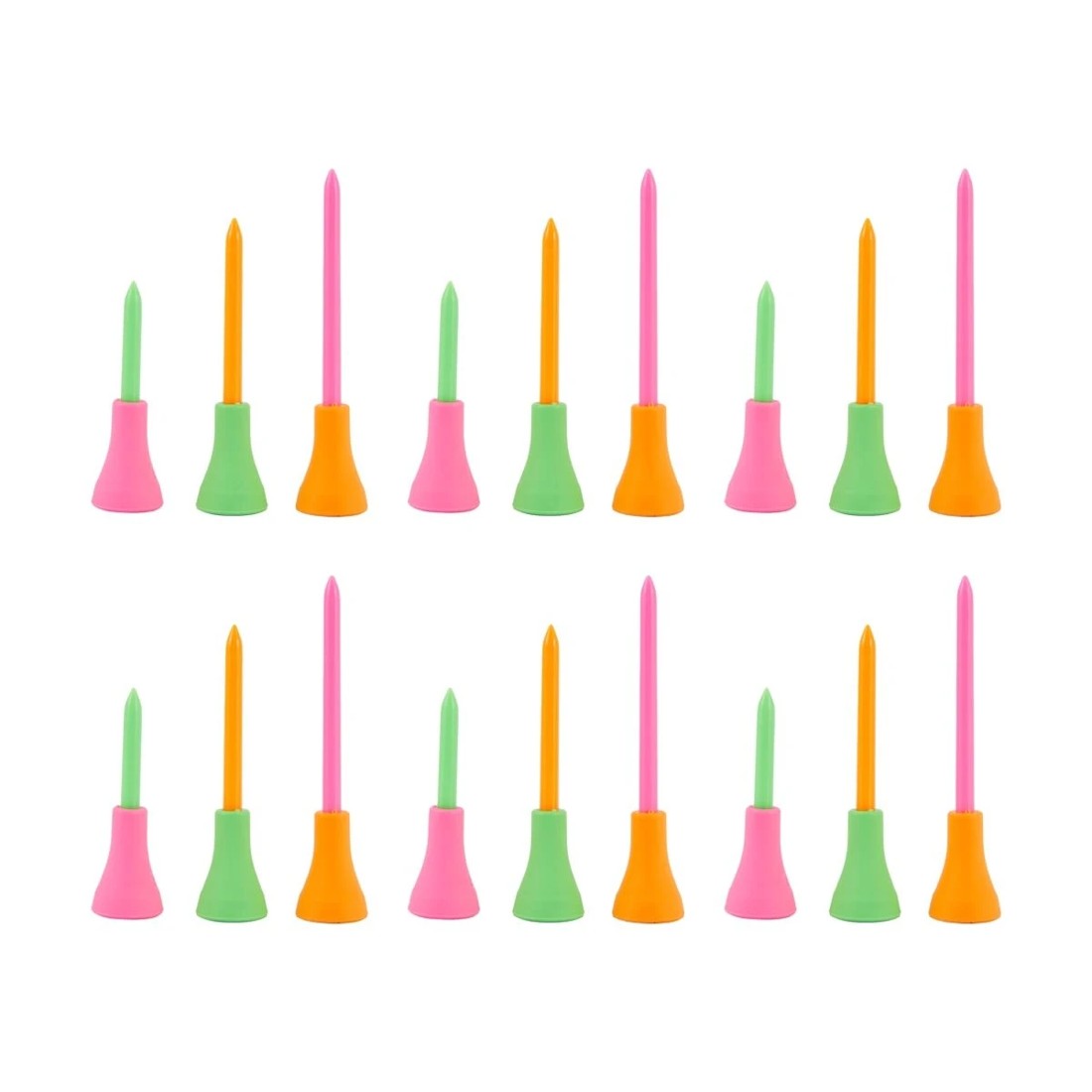 2 18 Pack Golf Practice Tees, 2 of 5