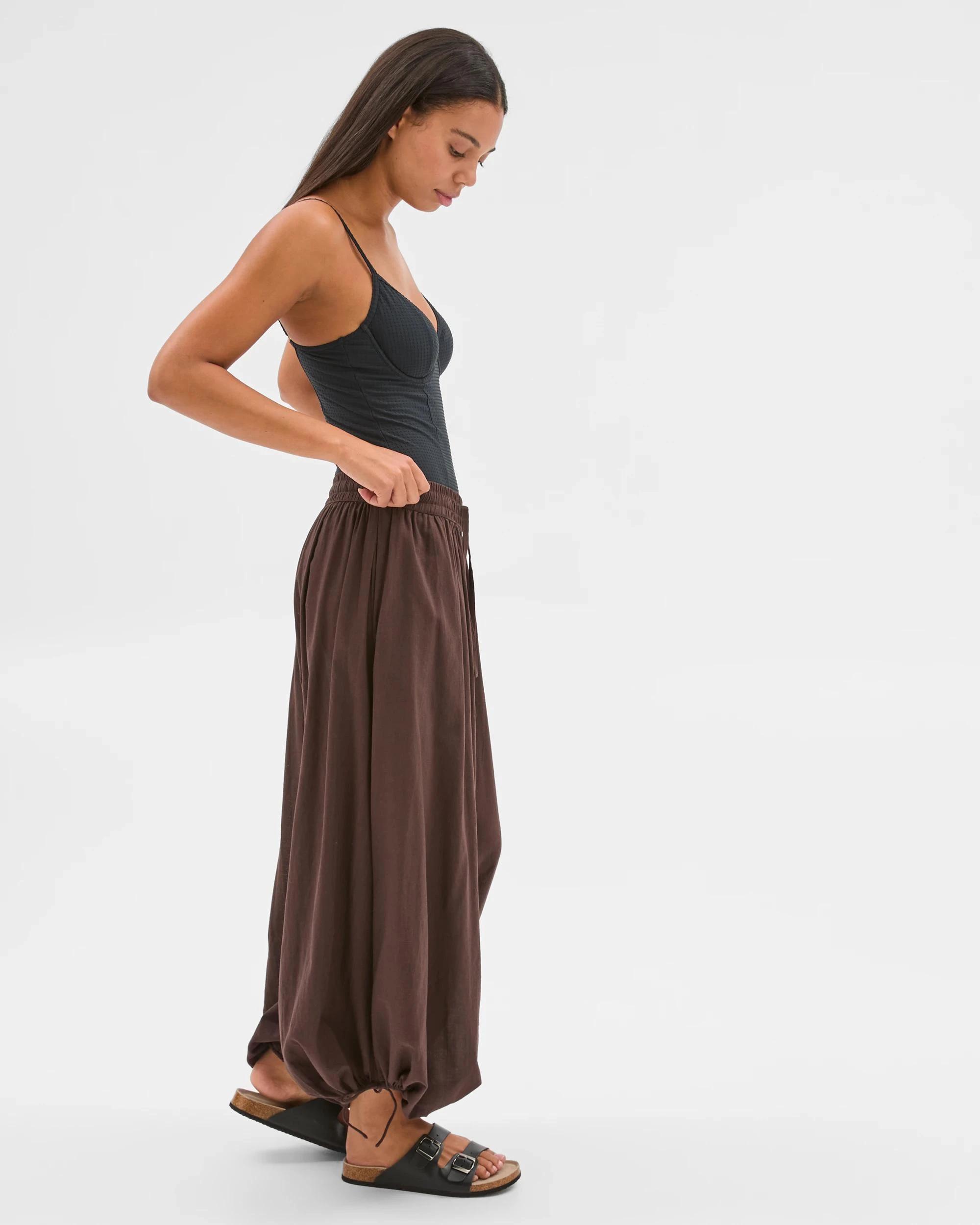 4 Target Resort Harem Pants CHOCOLATE, 4 of 6