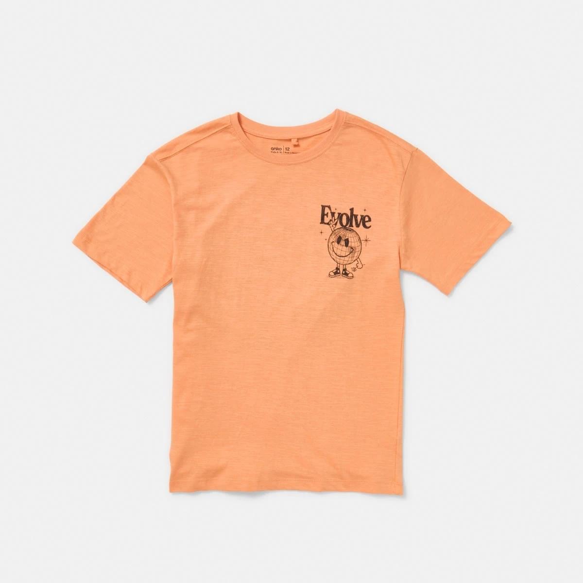 8 Short Sleeve Back Print T-shirt Org Evolve, 8 of 9
