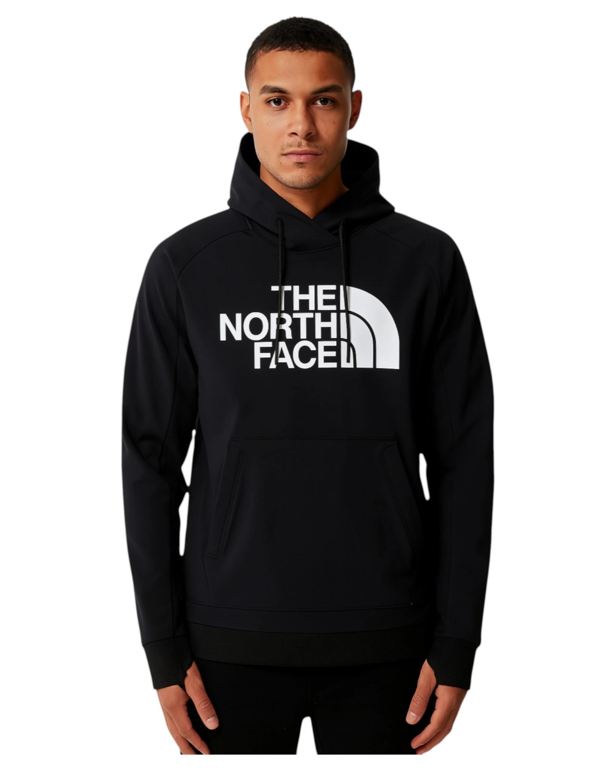 2 The North Face Mens Black/ White Tekno Logo Hoodie BLACK/ WHITE, 2 of 3