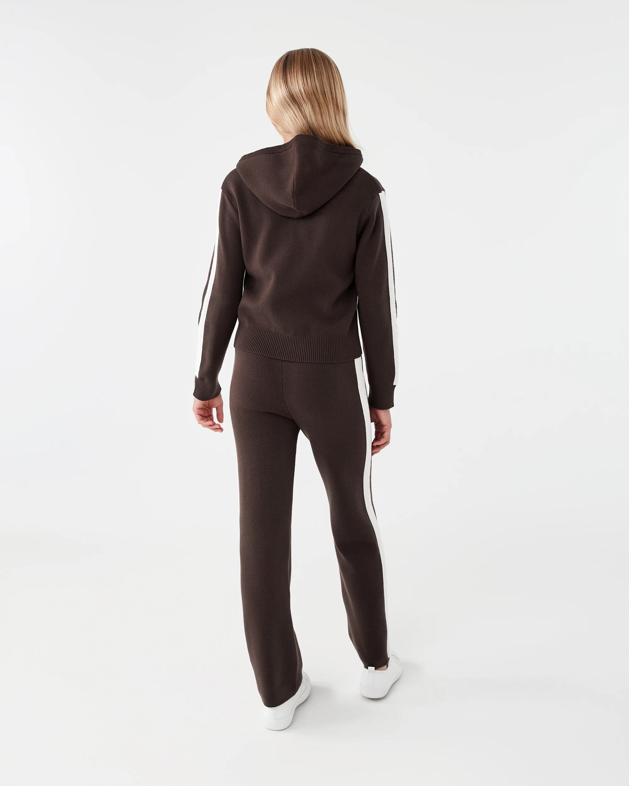 7 Bonded Knit Hoodie Velvet Brn, 7 of 7