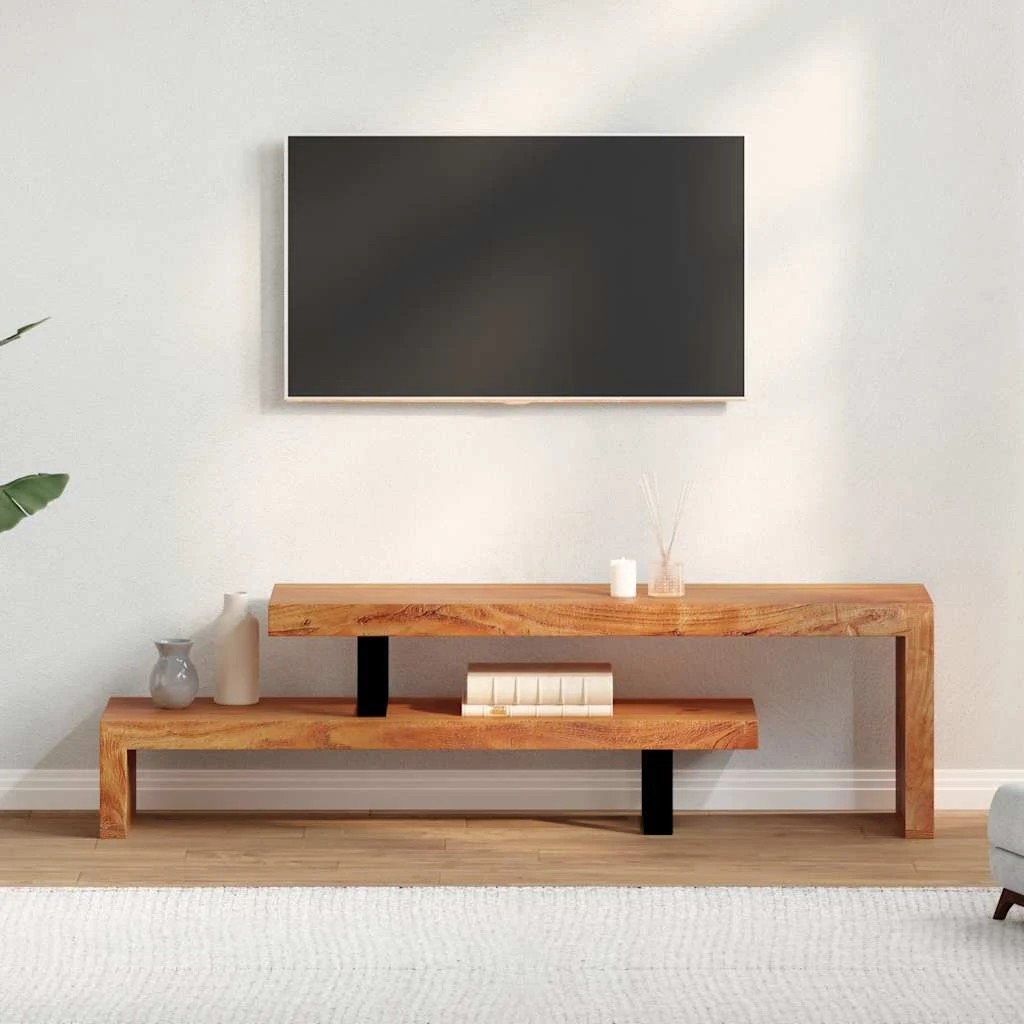 3 Vidaxl Tv Stand Wooden Tv Stand - Brown, 3 of 10
