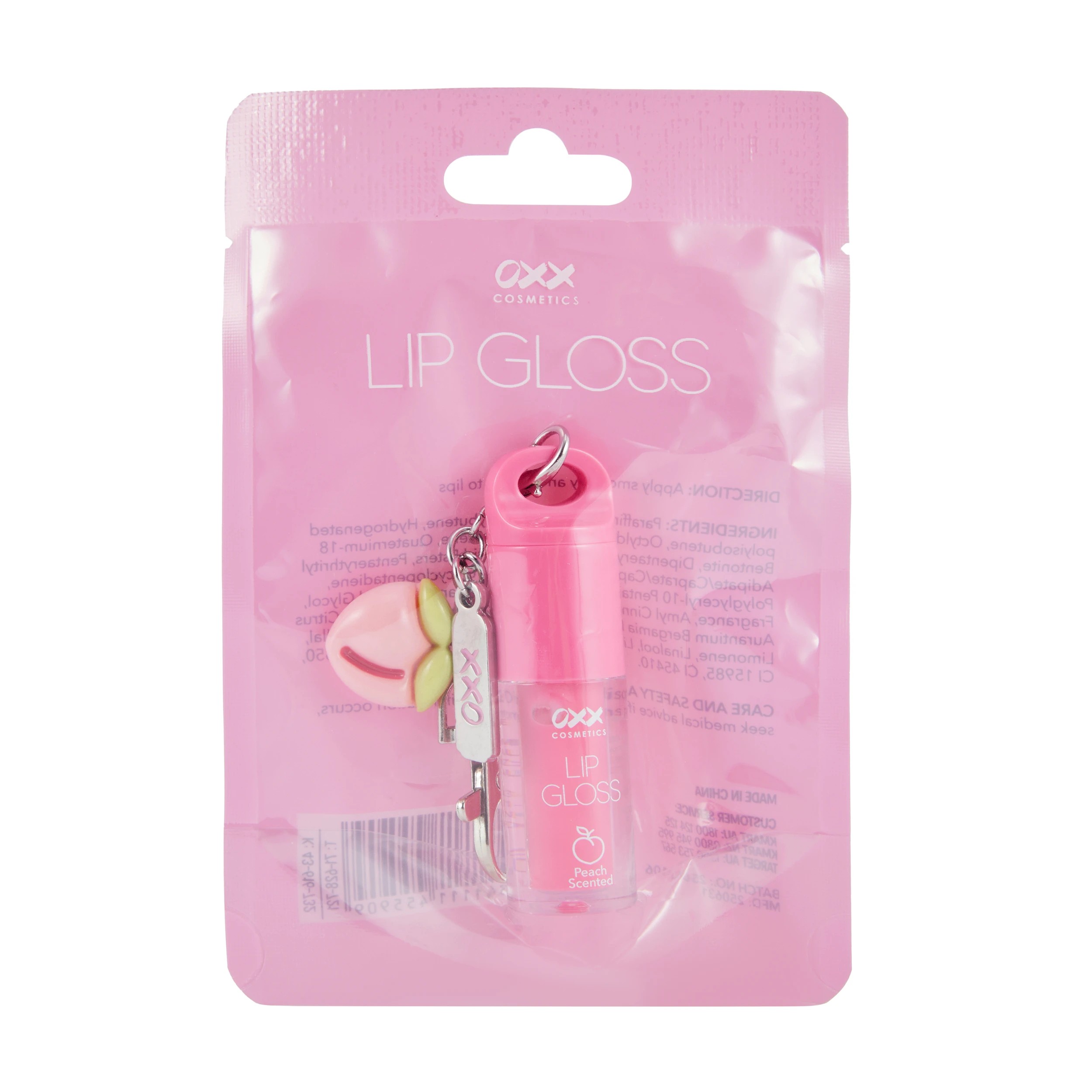 4 OXX Cosmetics Lip Gloss - Peach Scented, 4 of 5