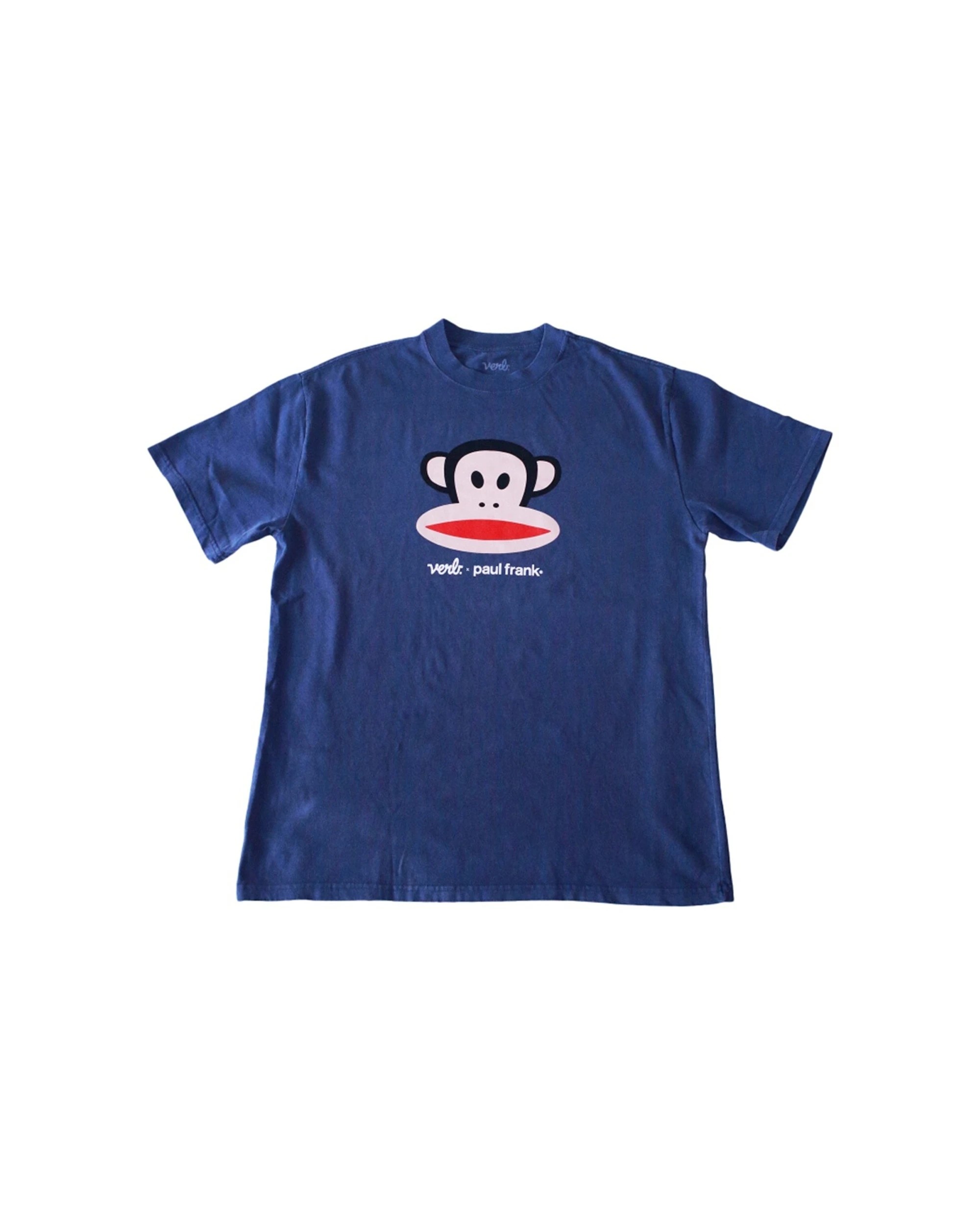 1 Verb. X Paul Frank Julius Head Mens Cotton Shortsleeve Tee Shirt Relaxed - M - Blue, 1 of 3