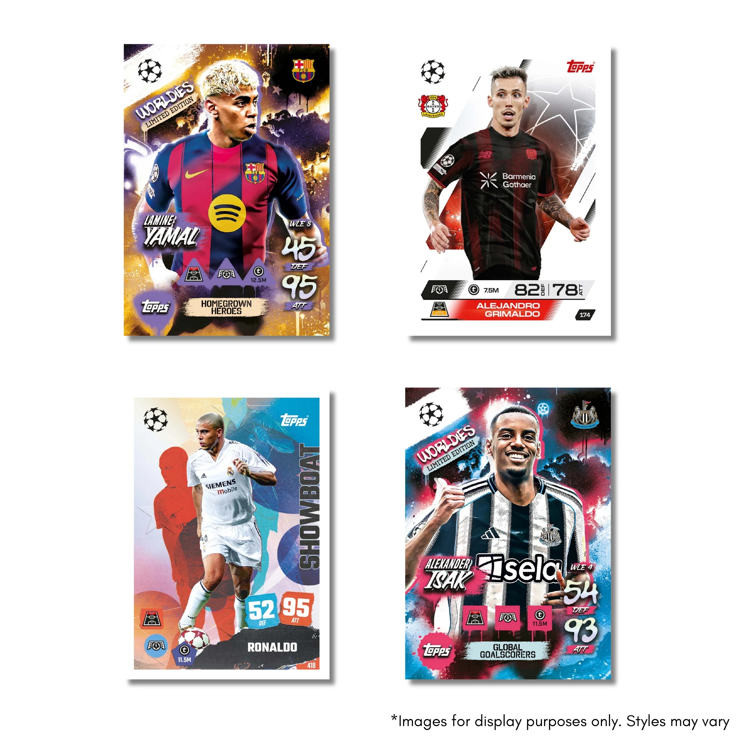 2 Topps UCC Match Attax 2025/2026 Edition Trading Card Booster Pack - Assorted, 2 of 3