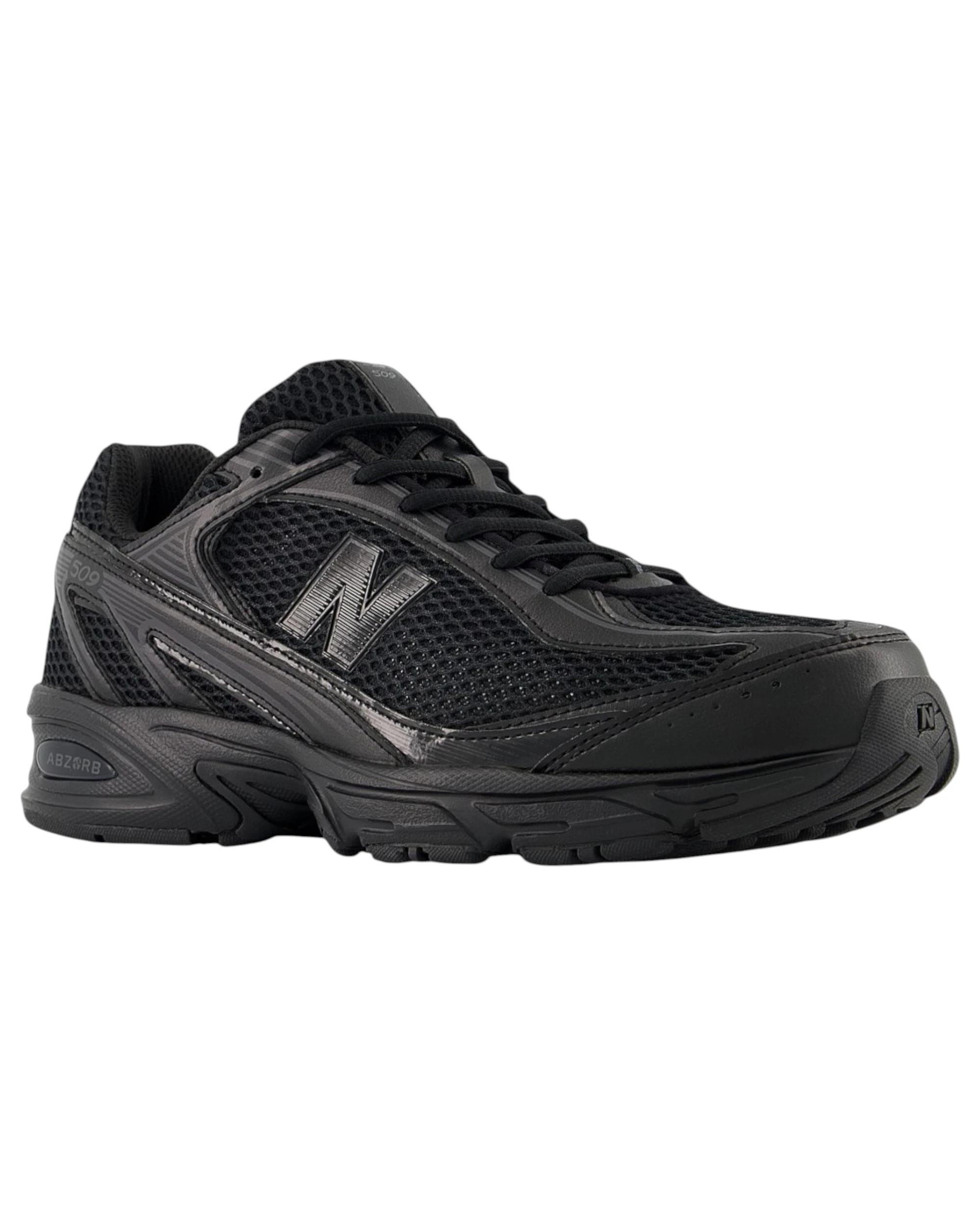 5 New Balance Mens 509 Athletic Shoes BLACK, 5 of 5