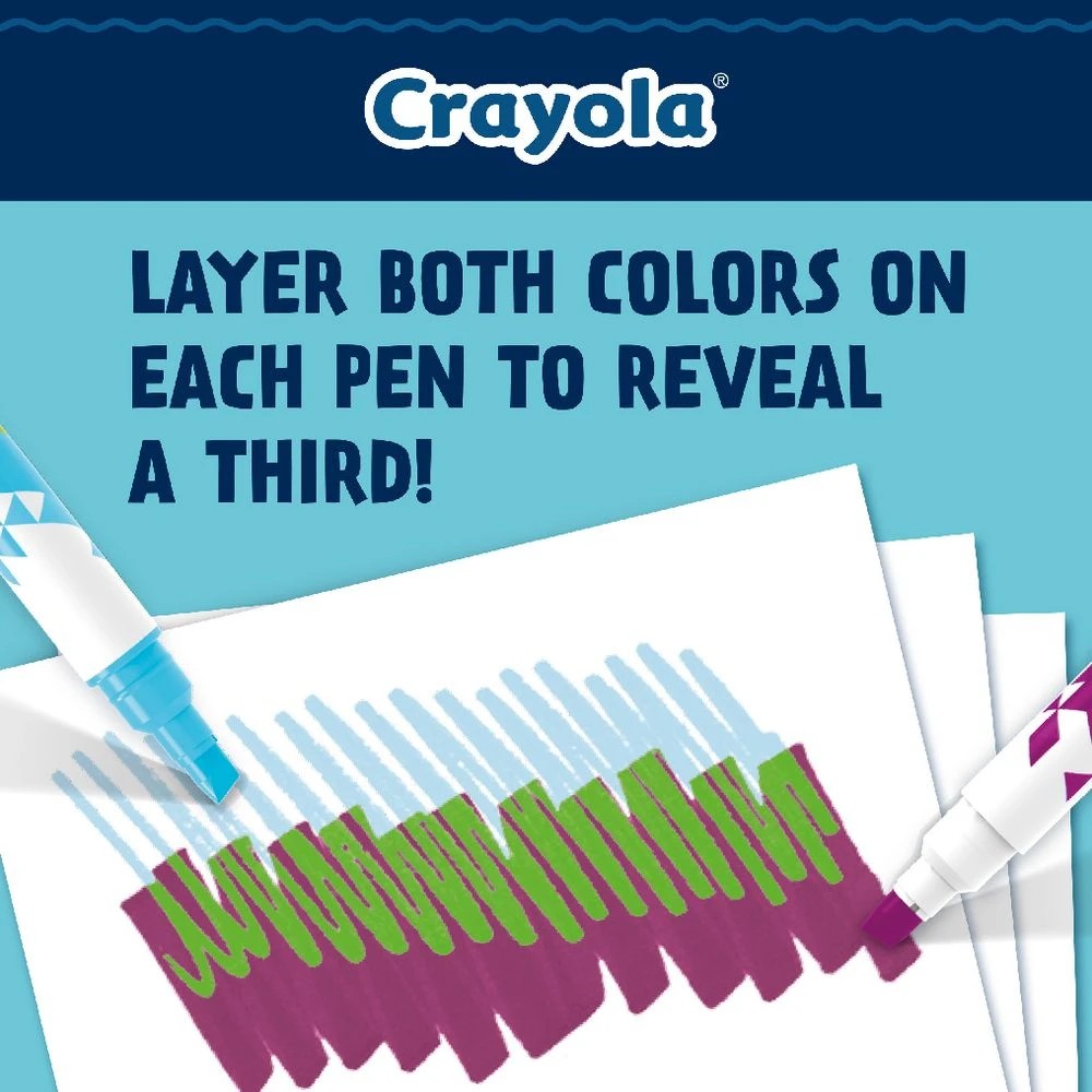 3 Crayola Colour-Change Markers 8 Pack, 3 of 3
