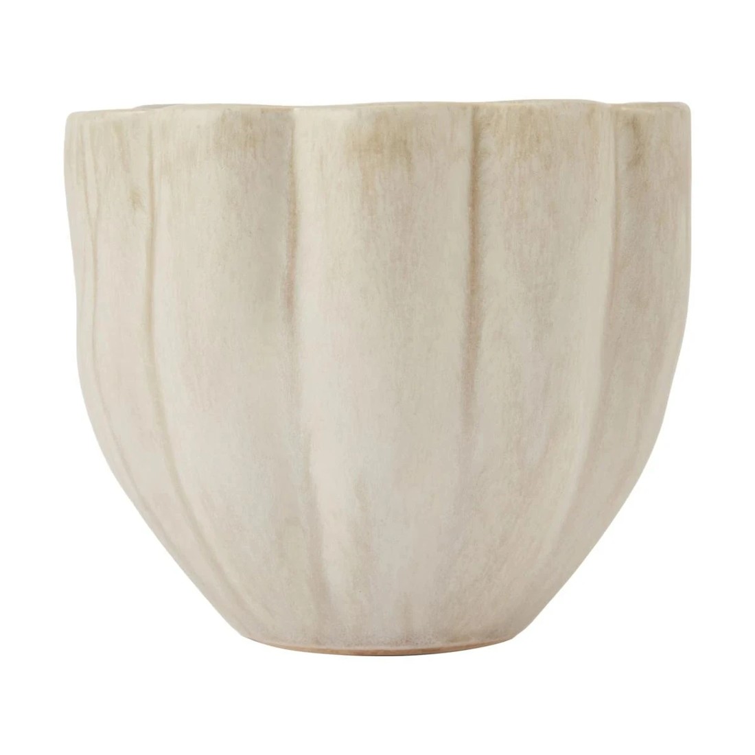 1 Wave Edge Ceramic Candle, 1 of 3