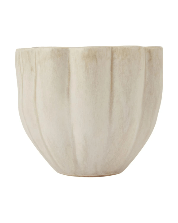 Wave Edge Ceramic Candle