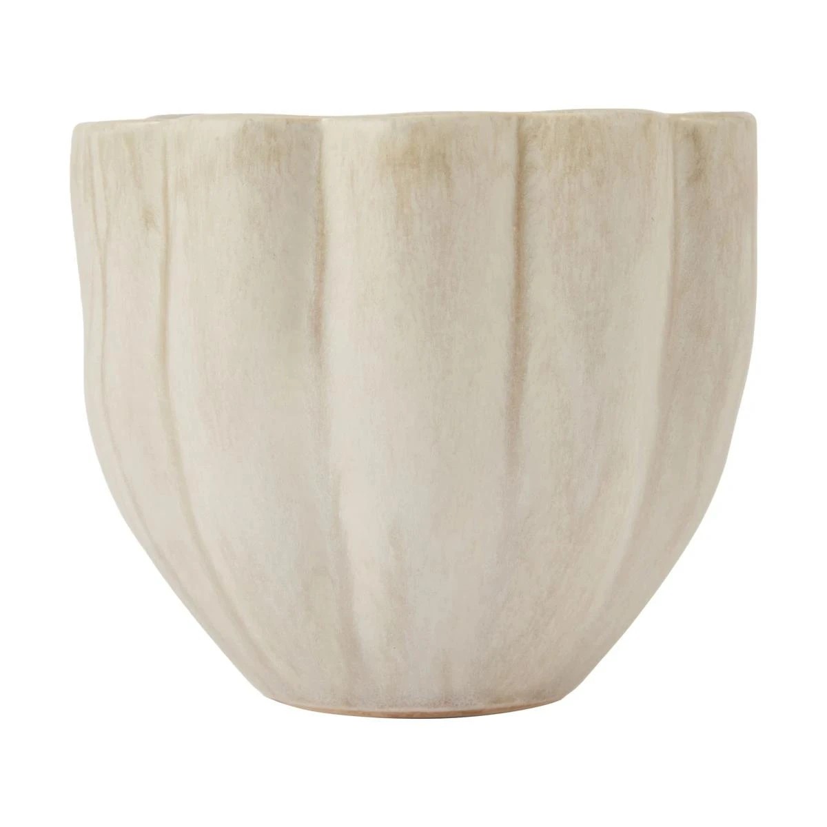 1 Wave Edge Ceramic Candle, 1 of 3