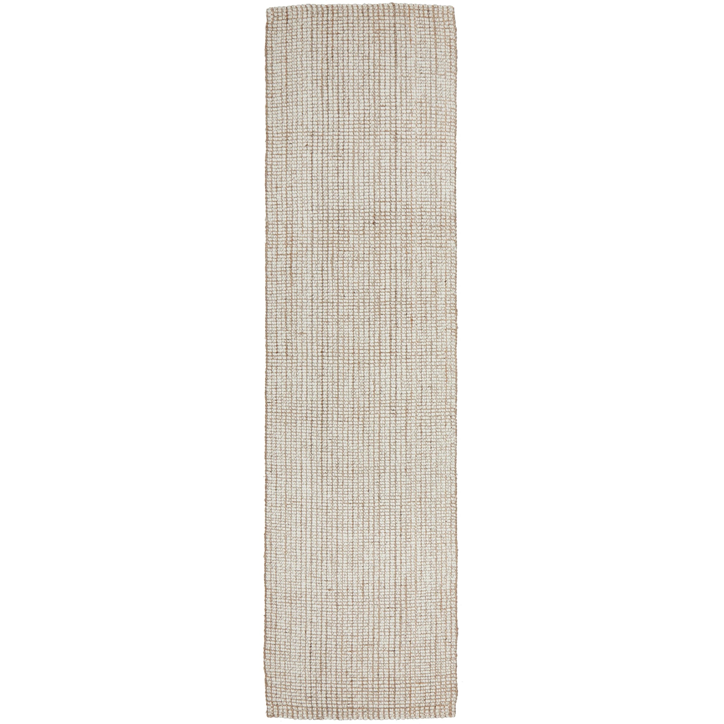 1 Common Ground Rugs Huxen 89 300x80cm - White, 1 of 5