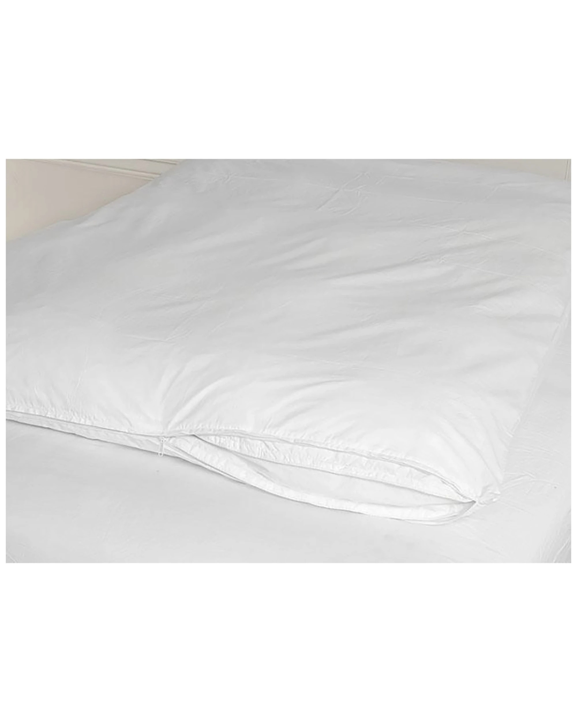 1 Jason Commercial Queen Bed Micro Fresh Quilt Protector 210x210cm
 - Queen Bed
 - White, 1 of 3