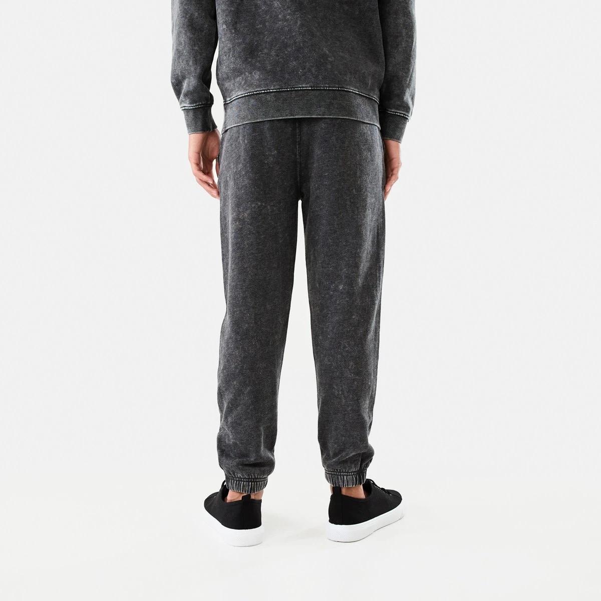 2 Washed Trackpants Black, 2 of 8