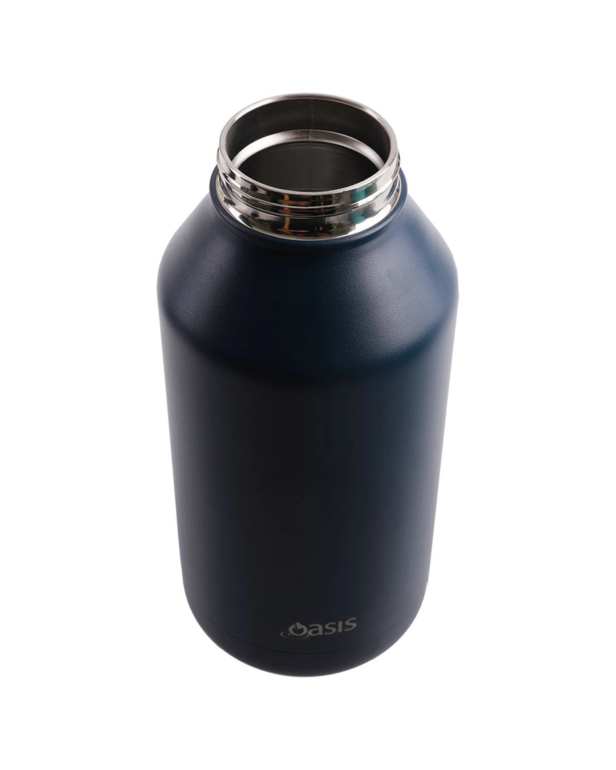 3 Oasis 1.9l Double Wall Insulated Titan Drink Water Bottle Stainless Steel Navy
 - Blue, 3 of 5