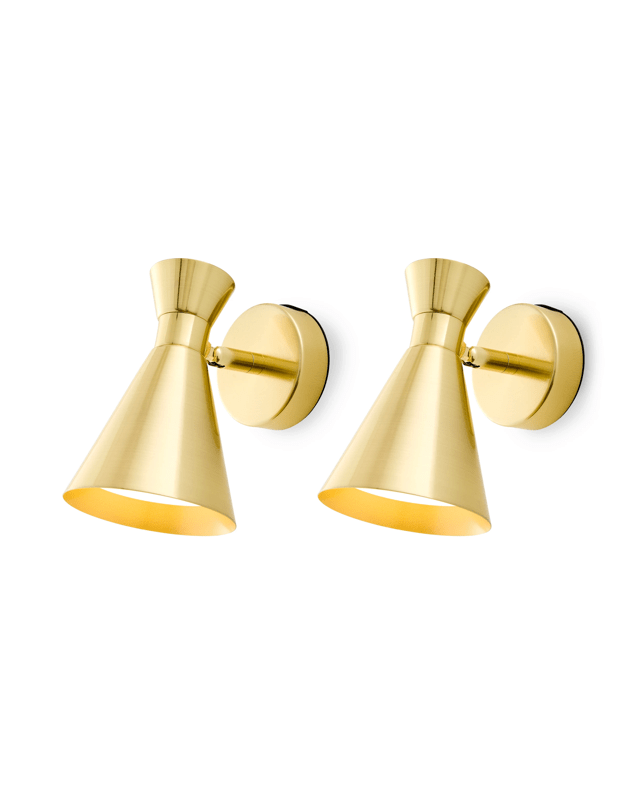 2 Pack Goldie Rechargeable Wall Sc