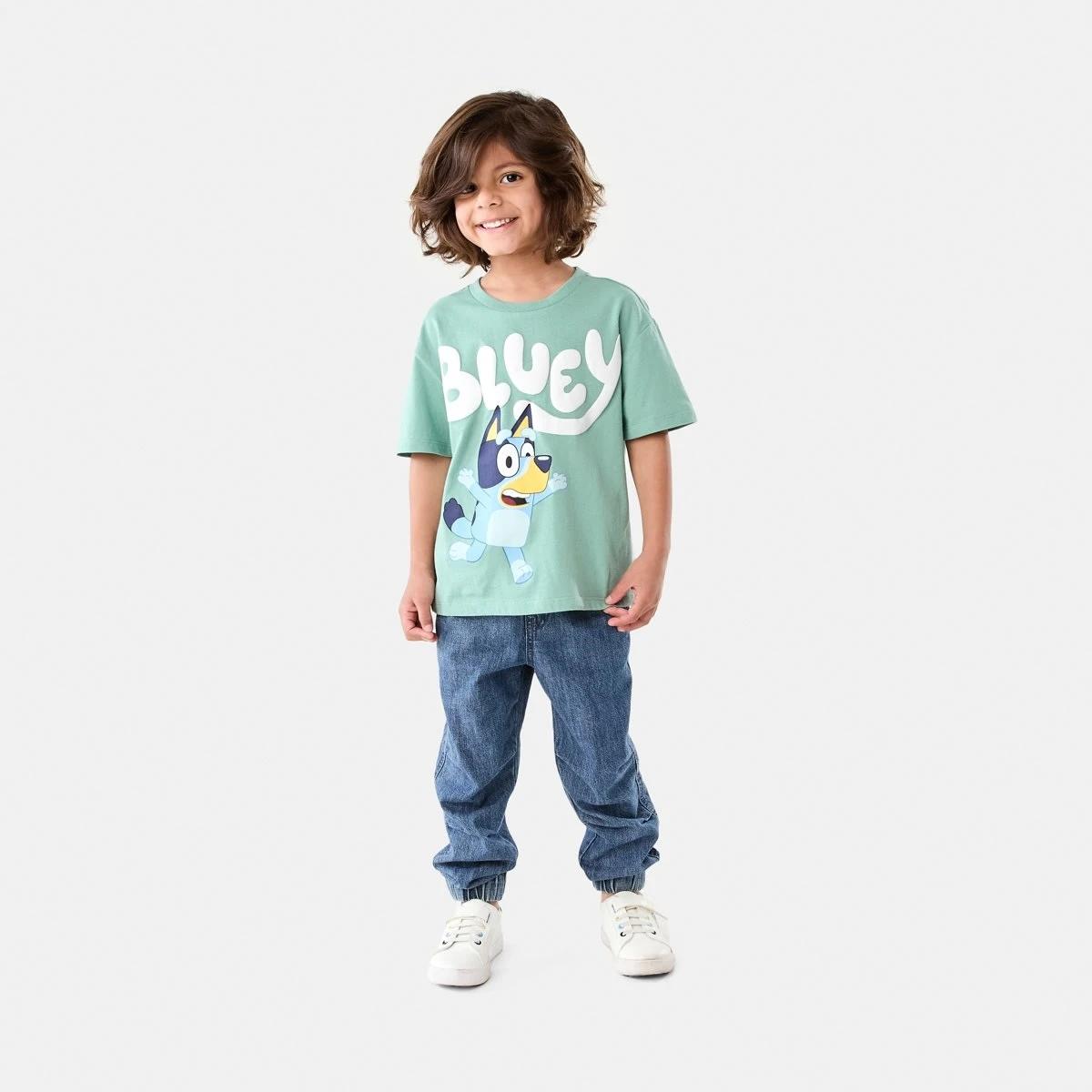 5 Bluey License Print T-shirt BLUEY RUNNING, 5 of 6