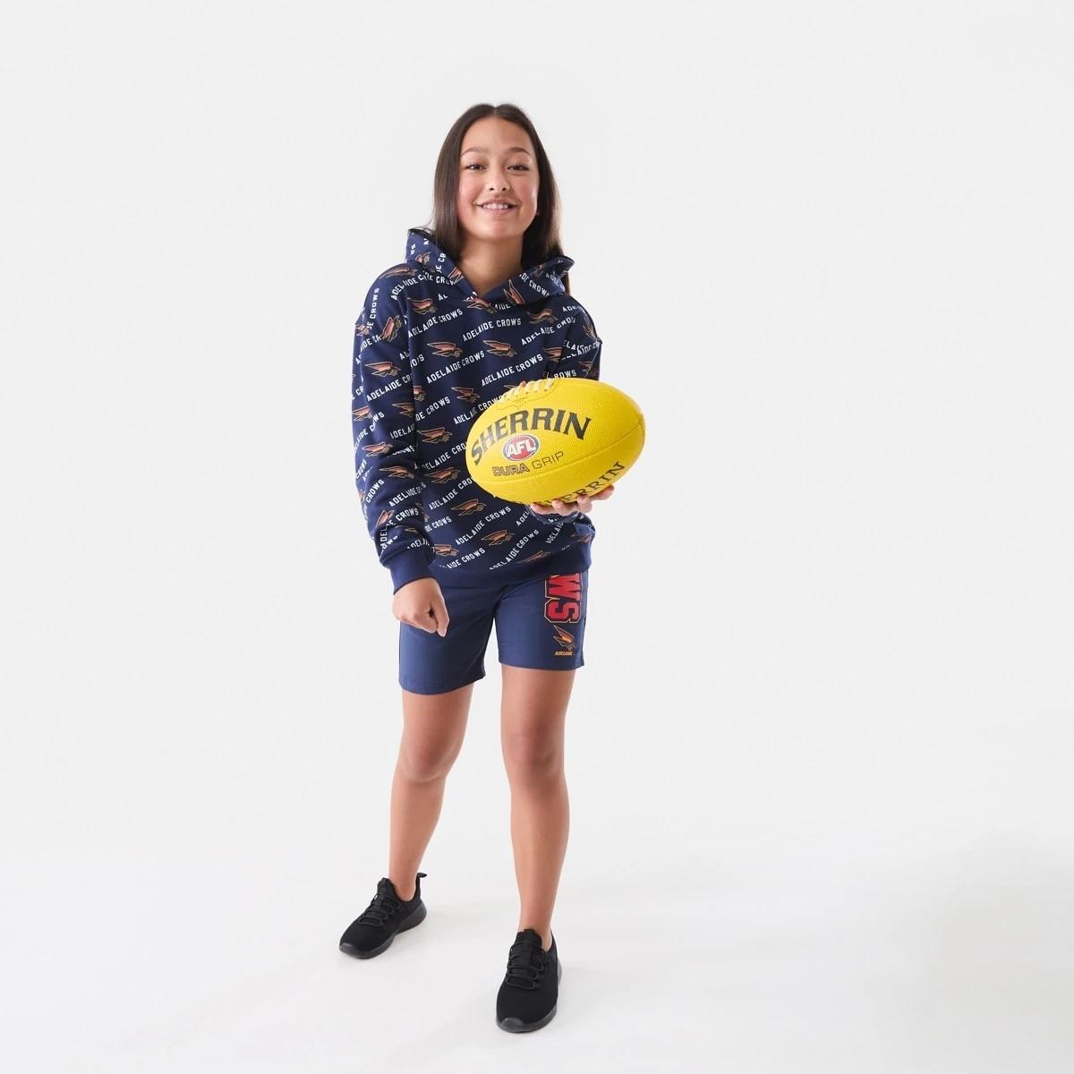 2 Official AFL Kids All Over Print Hoodie Adelaide, 2 of 10