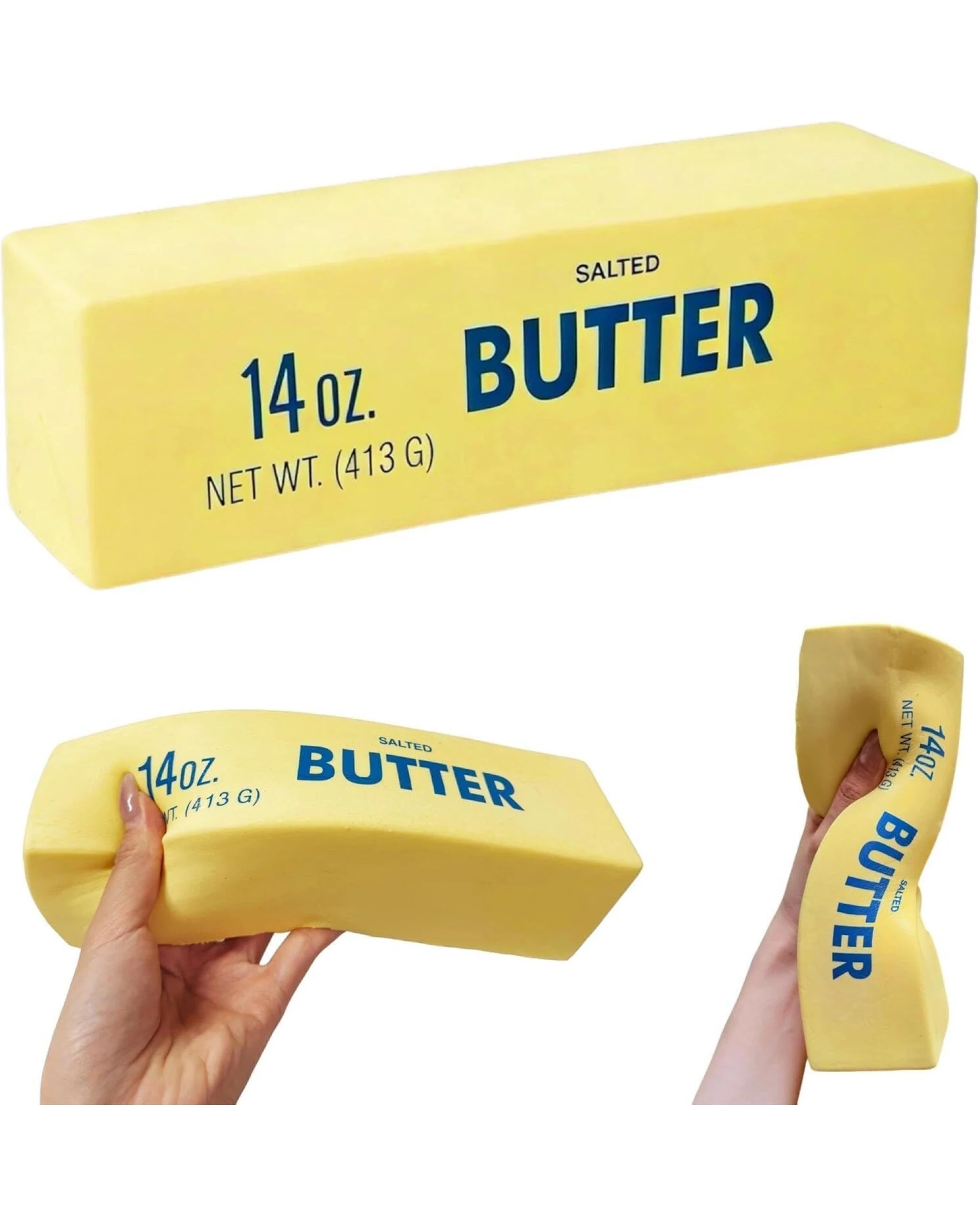 1 BR Toys 22cm Salted Butter Scented Squishy Fidget Block - Multi, 1 of 1