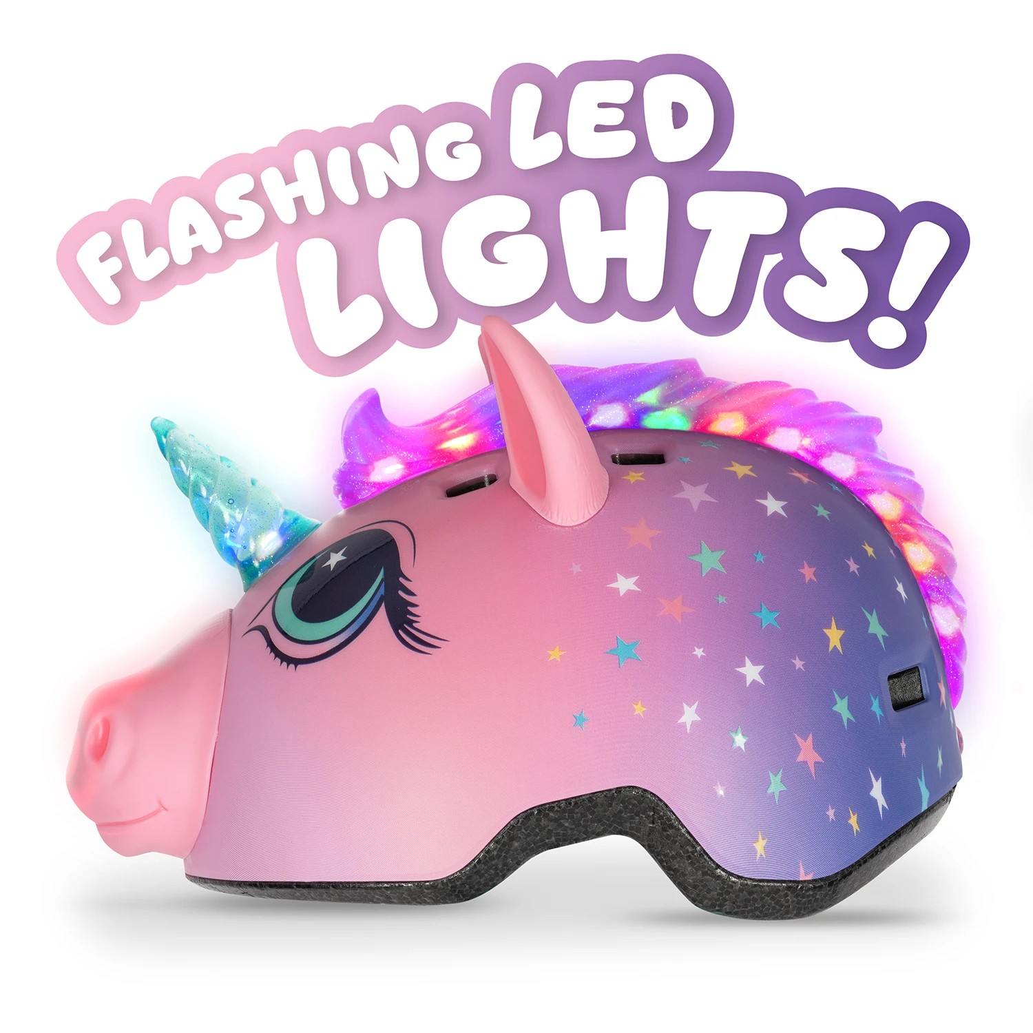 2 Unicorn Light Up 3D Helmet, 2 of 5