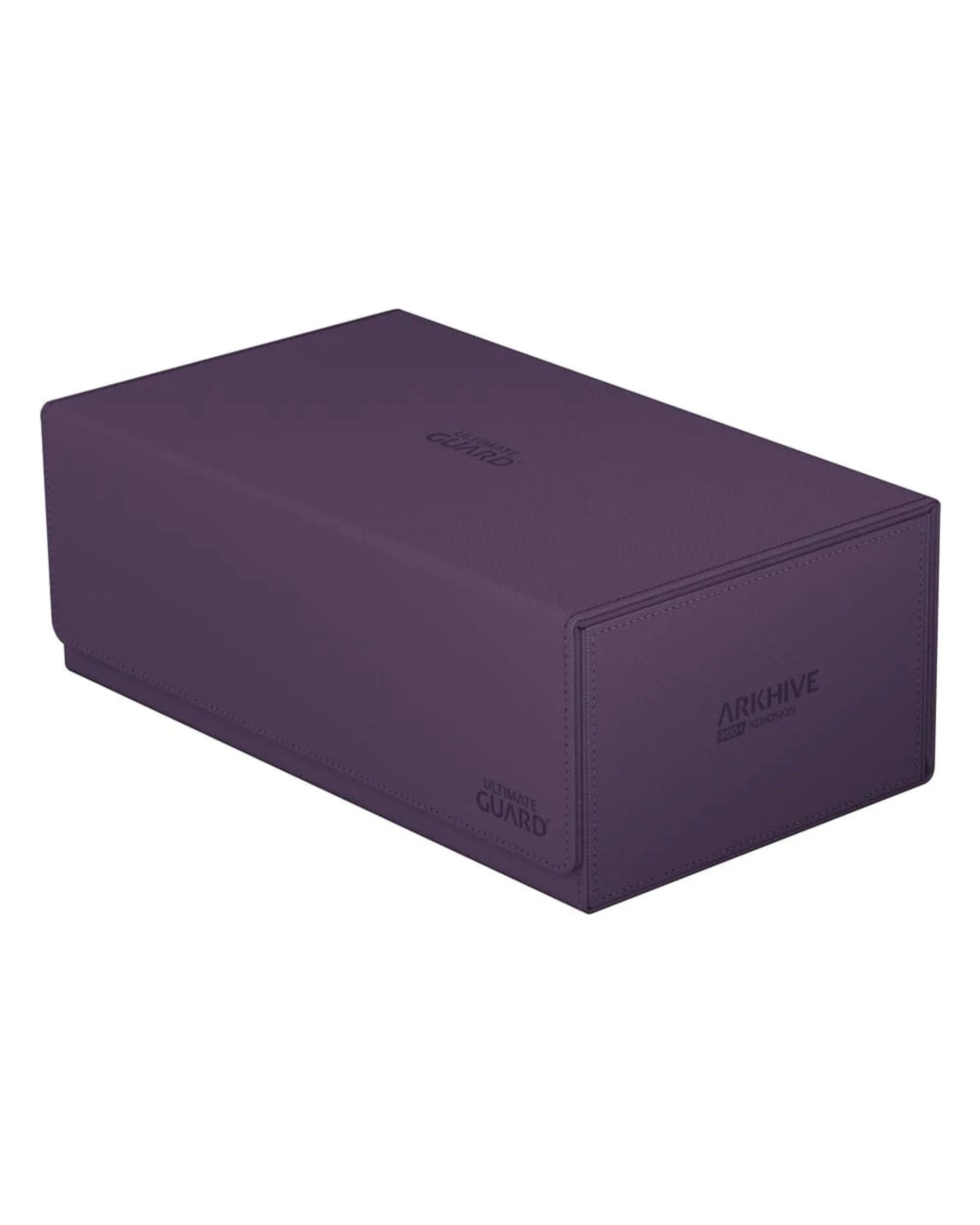 2 Ultimate Guard Arkhive Flip Case 800+ Standard Size Xenoskin Monocolour Purple Deck Box, 2 of 6