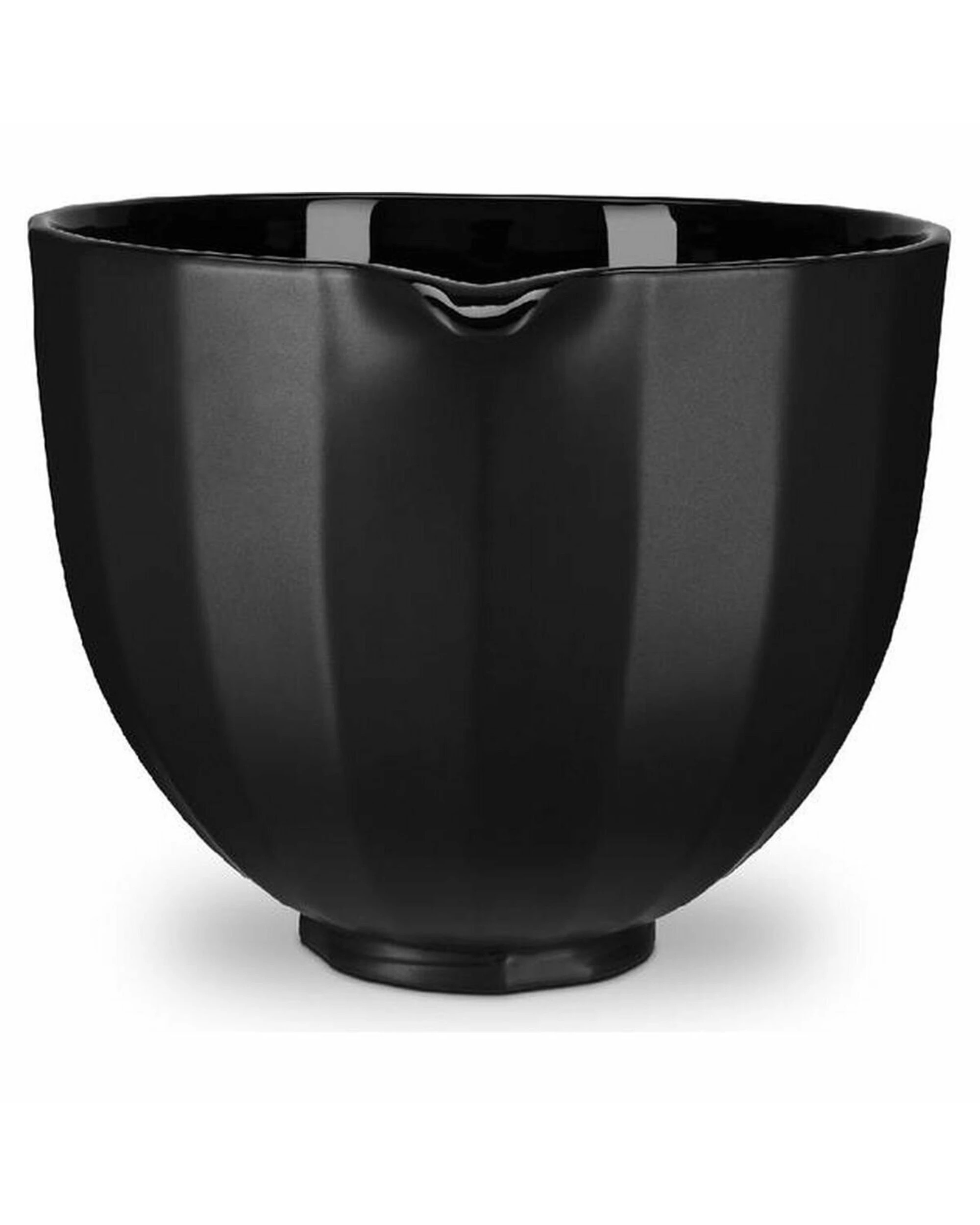 3 KitchenAid 4.7L Shell Ceramic Mixing Bowl Black, 3 of 4