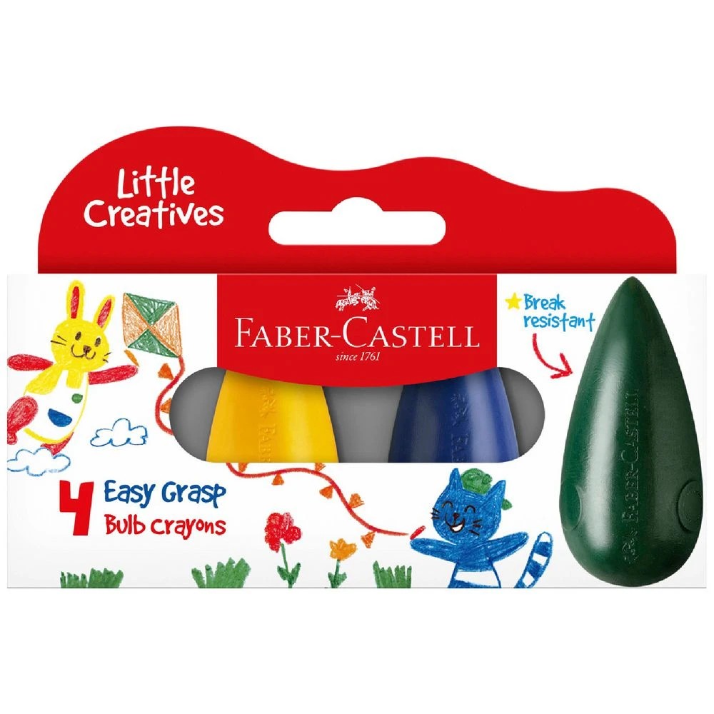 1 Faber-Castell Little Creatives Easy Grasp Bulb Crayons, 1 of 8