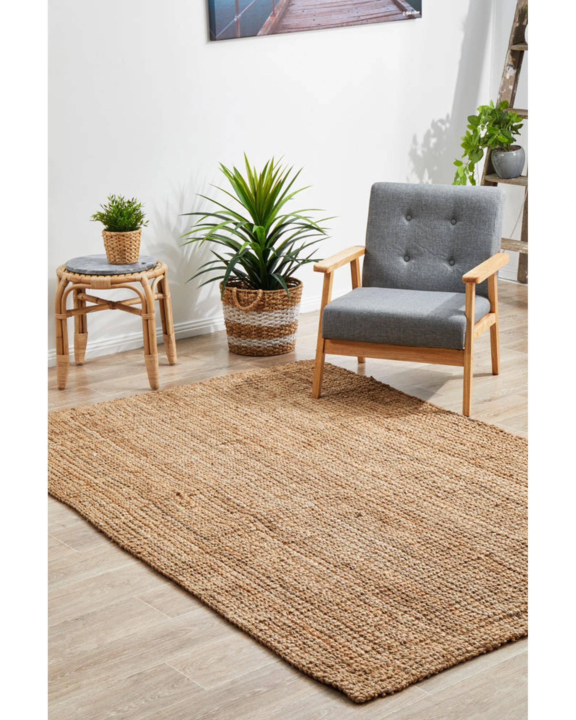 3 Common Ground Rugs Solace 15 220x150cm - Natural, 3 of 9