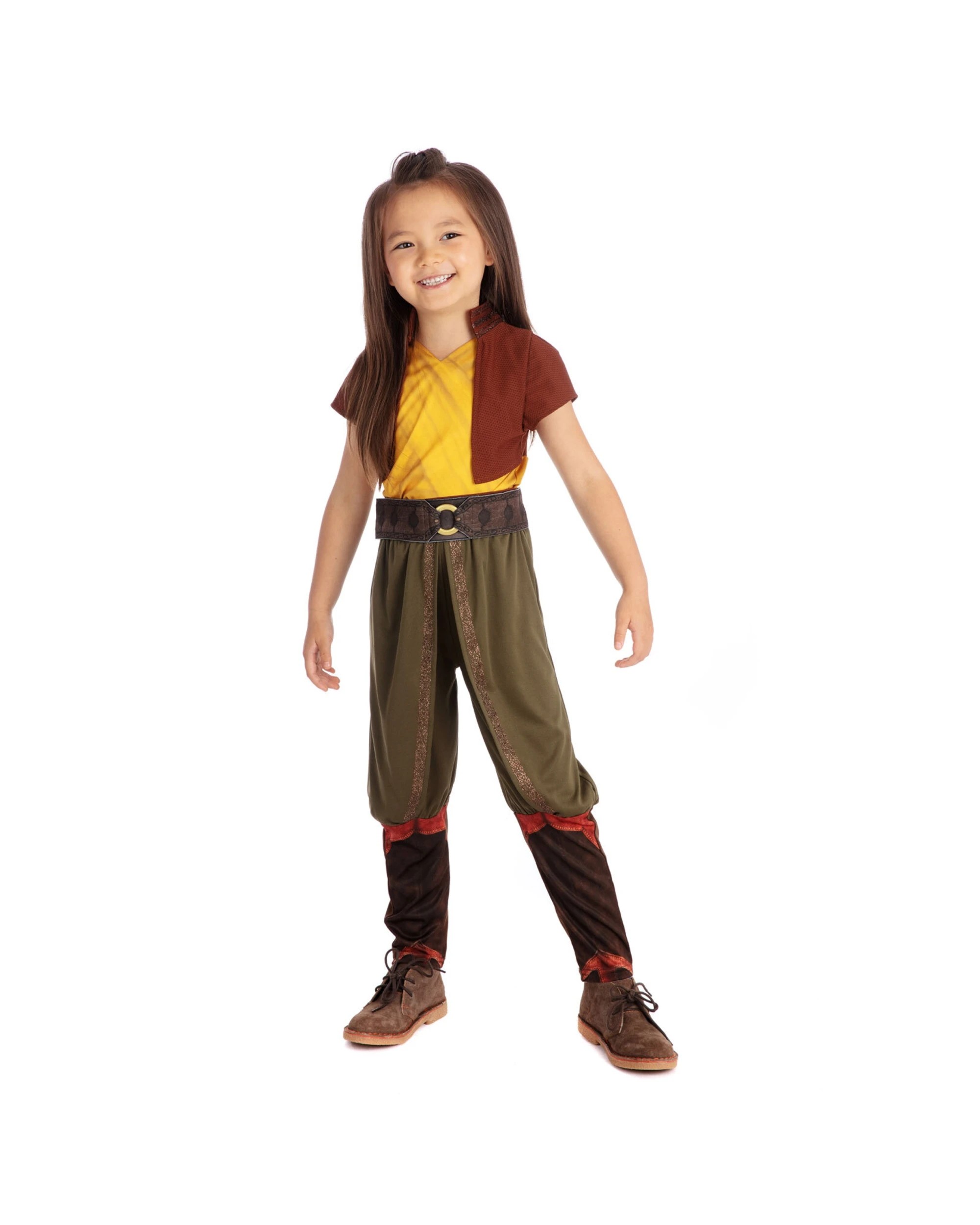 2 Disney Raya Deluxe Kids Dress Up Costume Size S - Multi, 2 of 3