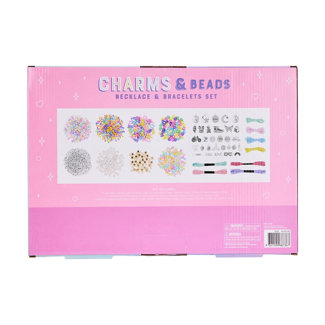 10 Make Your Own Charms and Beads Necklace and Bracelets Set, 10 of 10