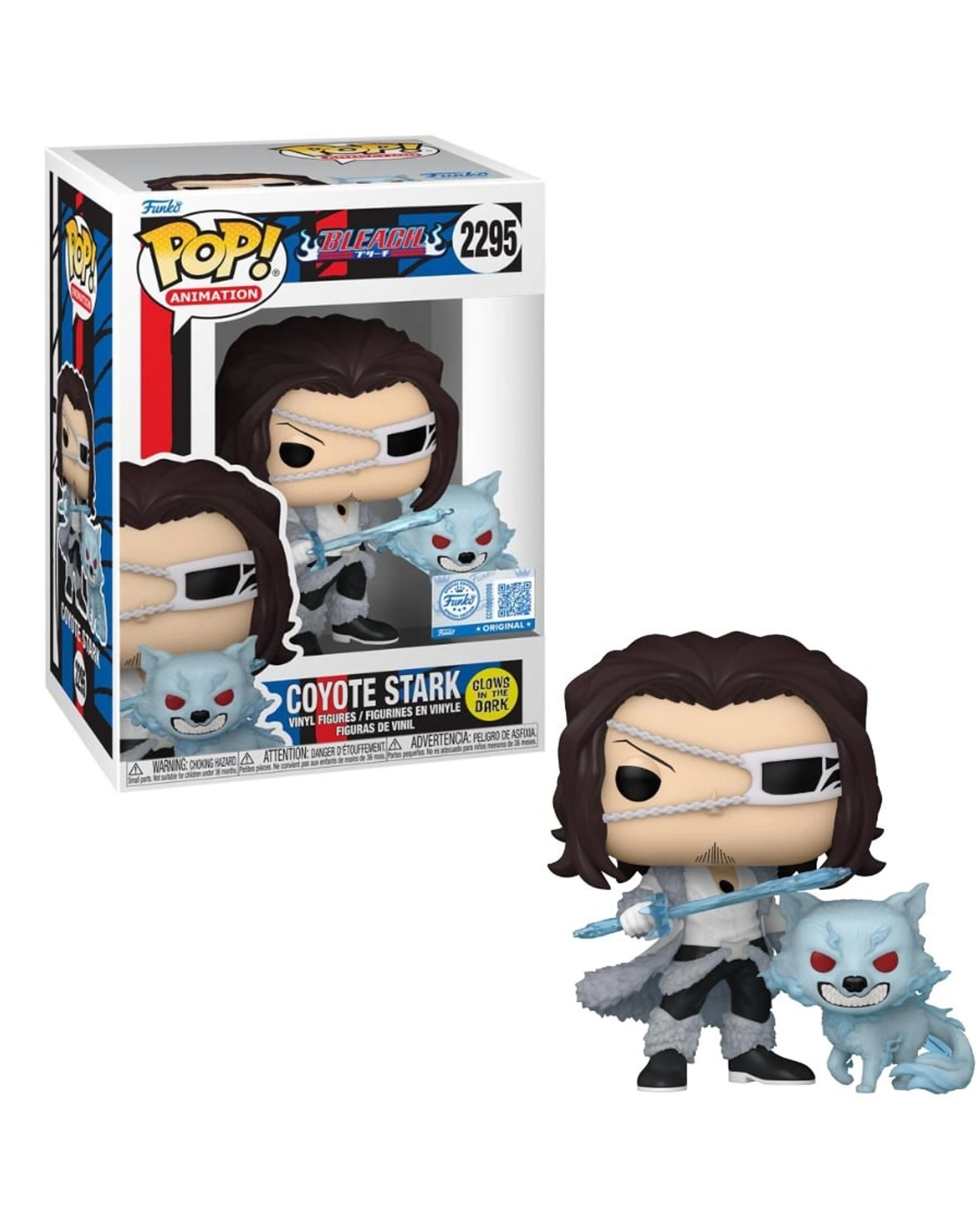 1 Bleach Coyote Stark Glow Funko POP! Vinyl, 1 of 4