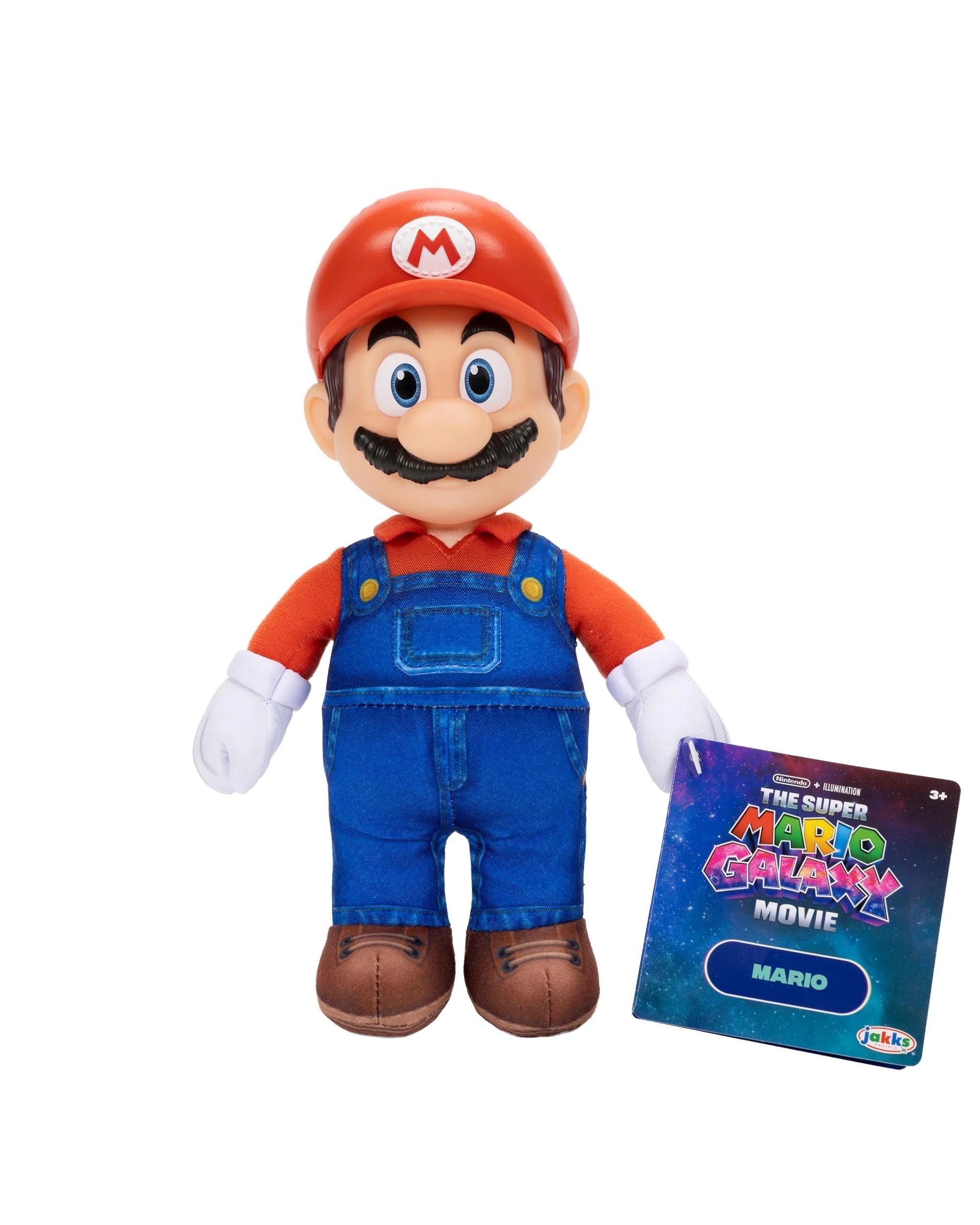 1 The Super Mario Galaxy Movie Mario 25cm Plush, 1 of 4