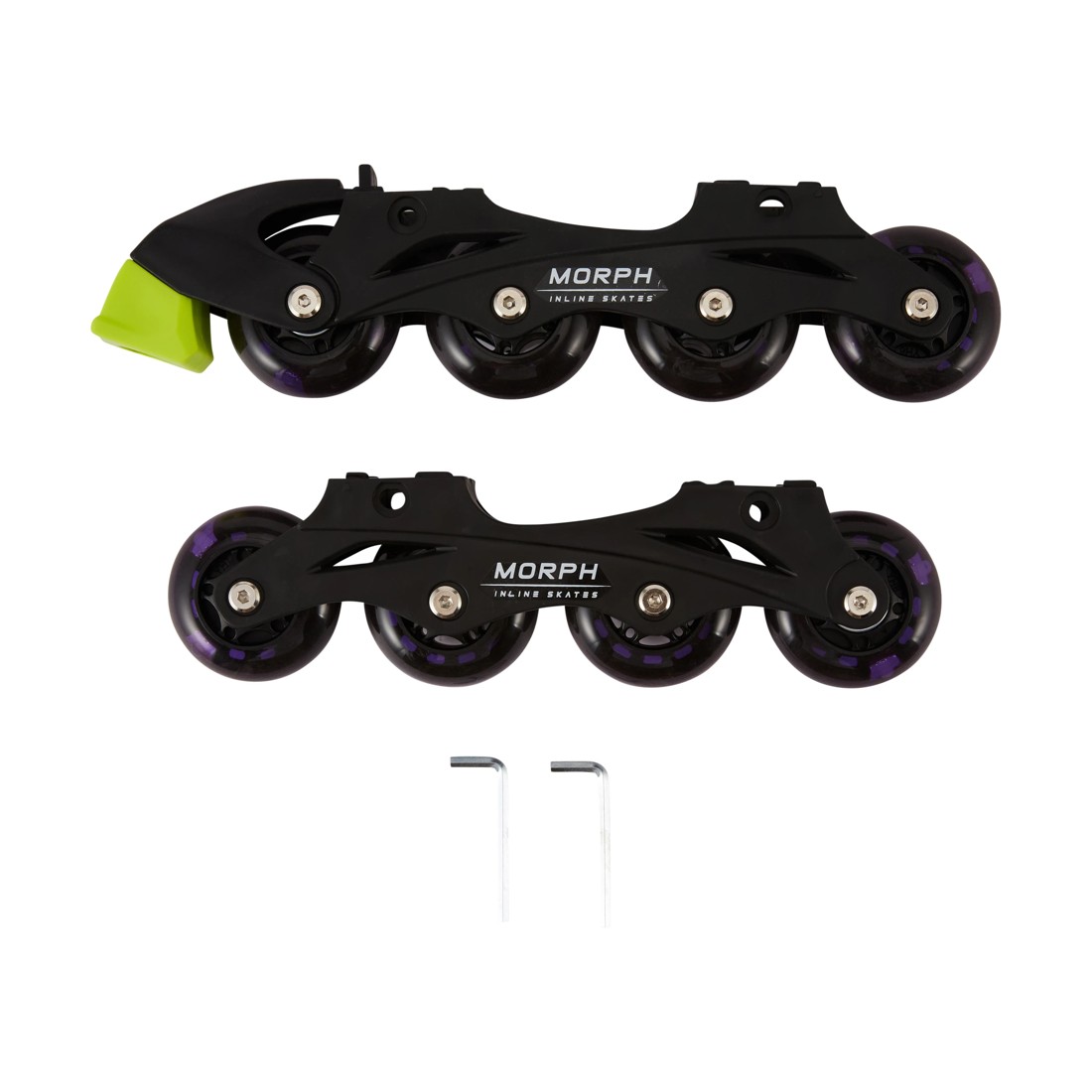 7 Inline and Roller Combo Skates - Black, Size 12 to 2, 7 of 10