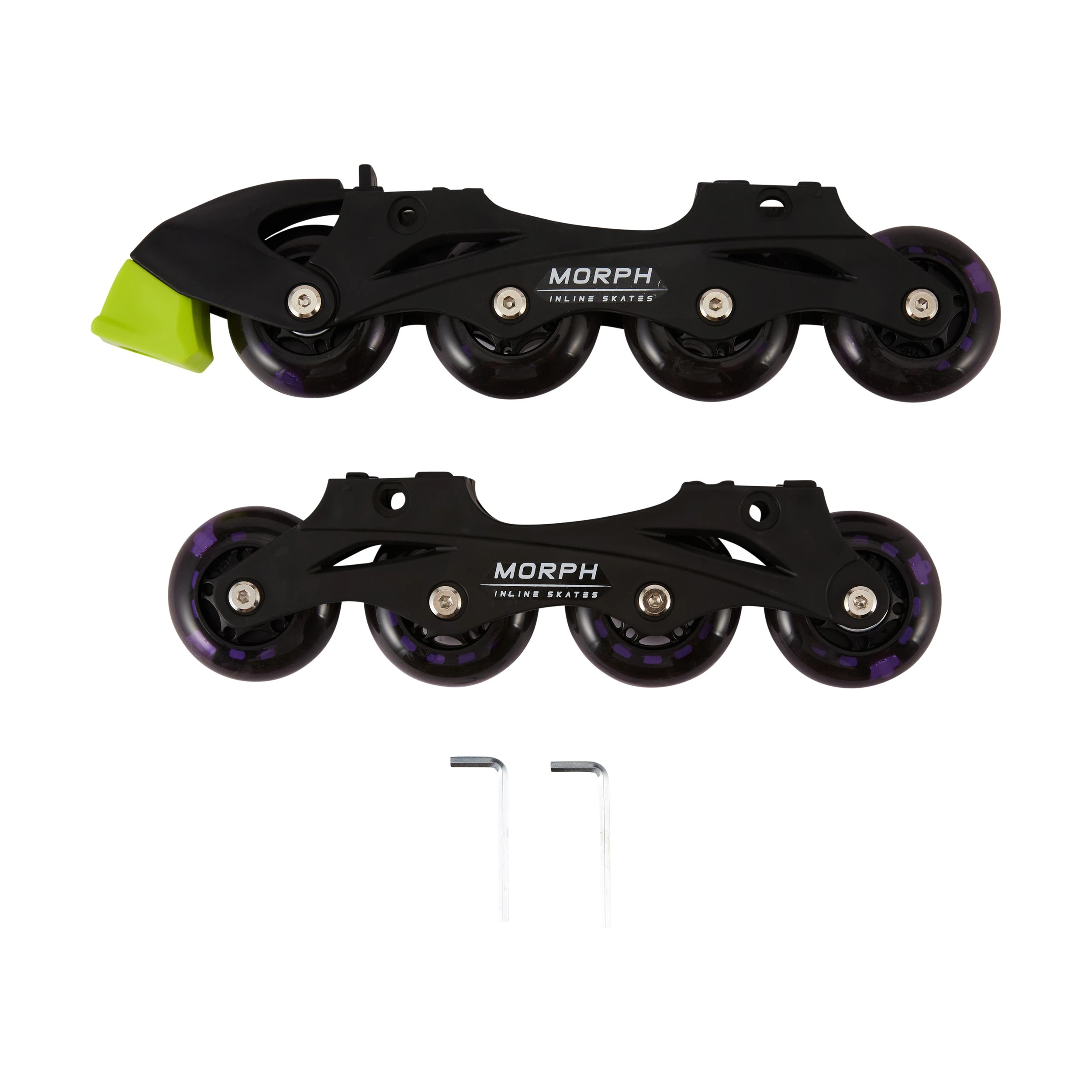 7 Inline and Roller Combo Skates - Black, Size 12 to 2, 7 of 10