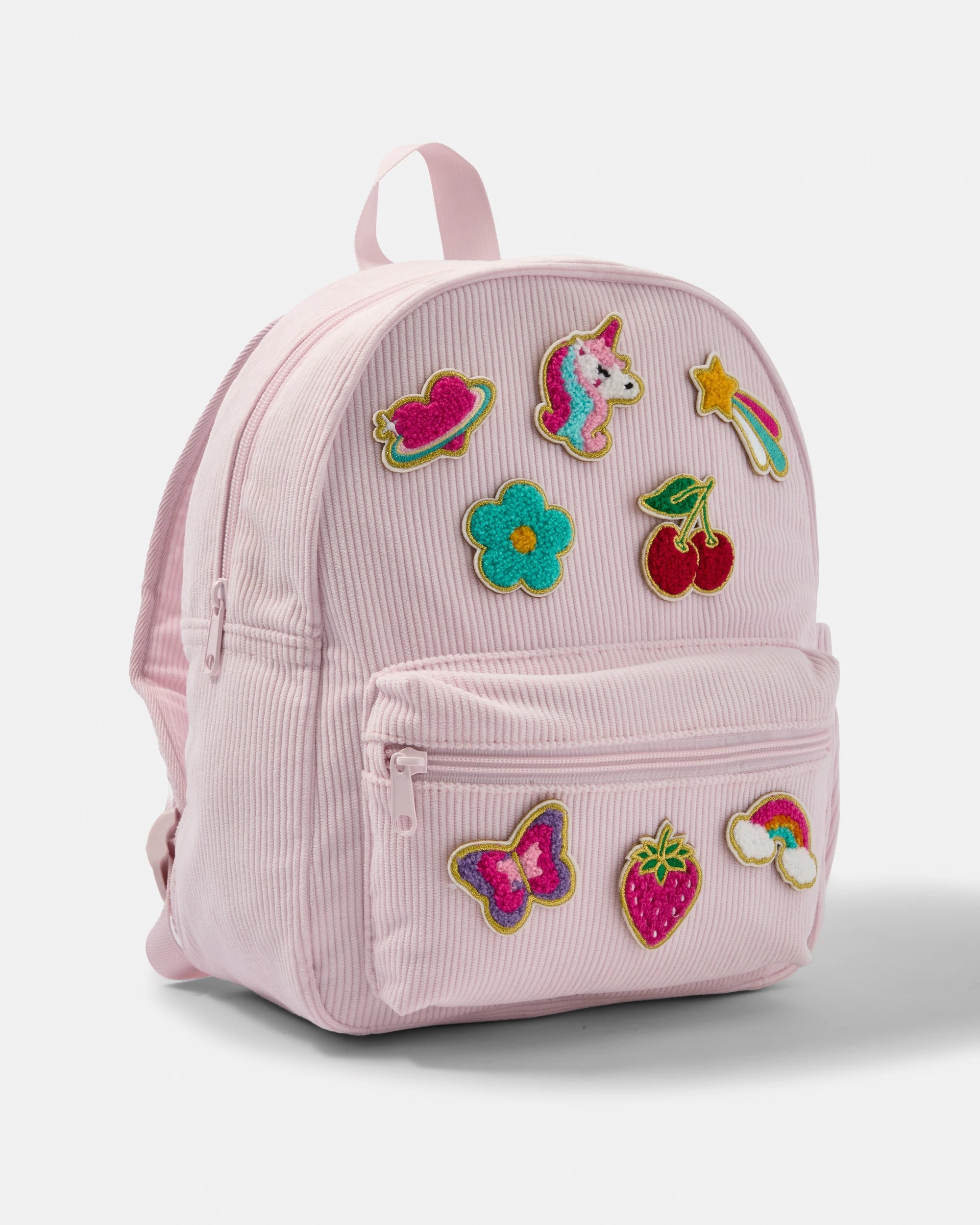 1 Corduroy Backpack - Pink, 1 of 7