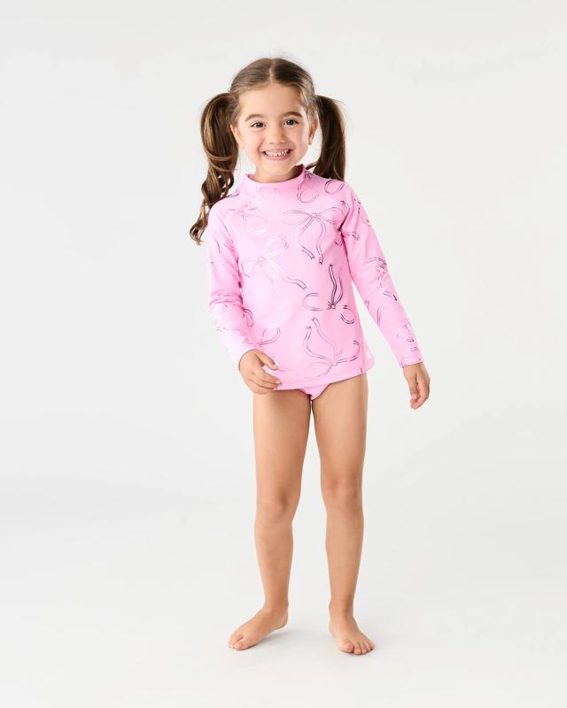 2 Piece Long Sleeve Rash Swim