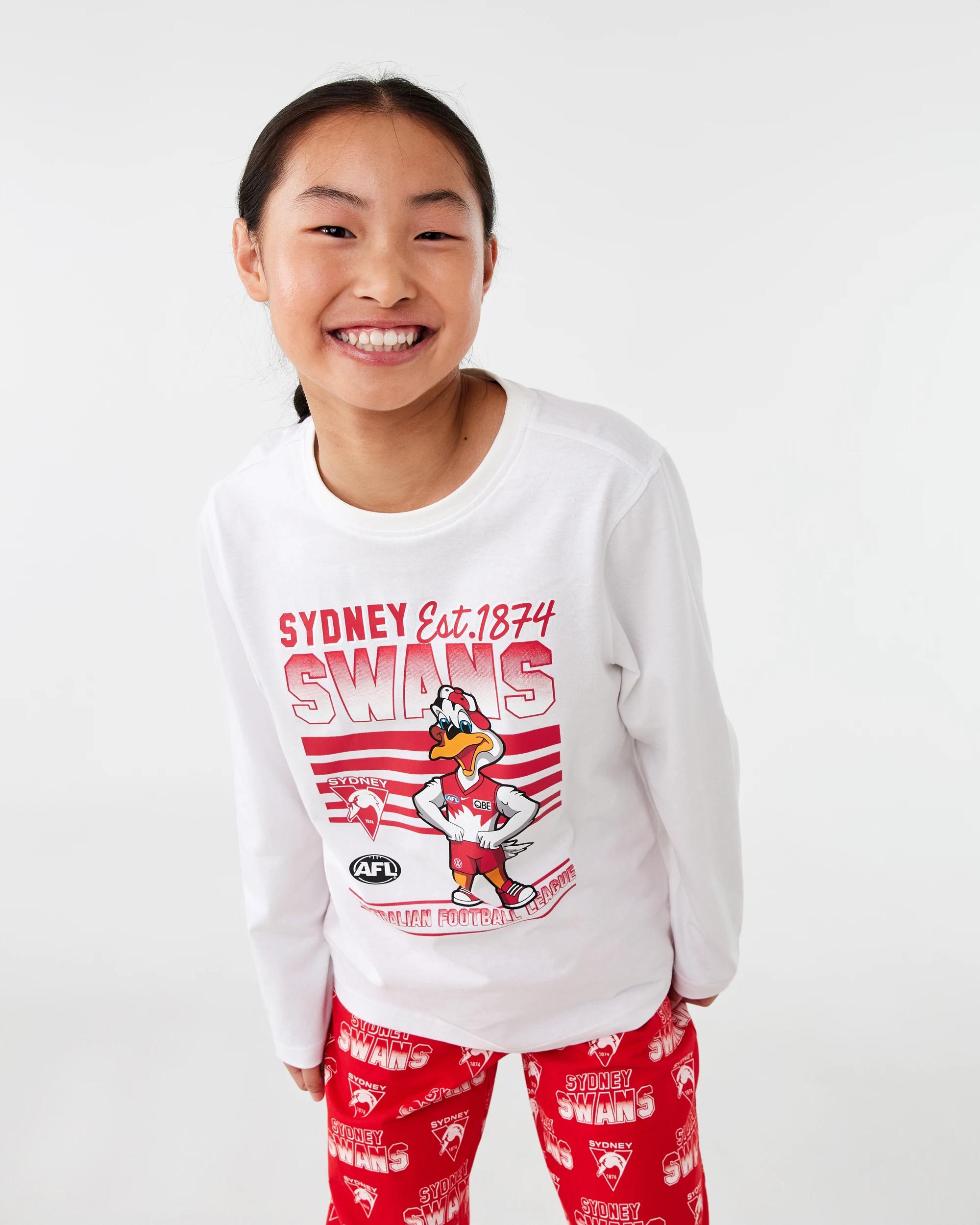 3 Official AFL Kids Pyjama Set Sydney, 3 of 6