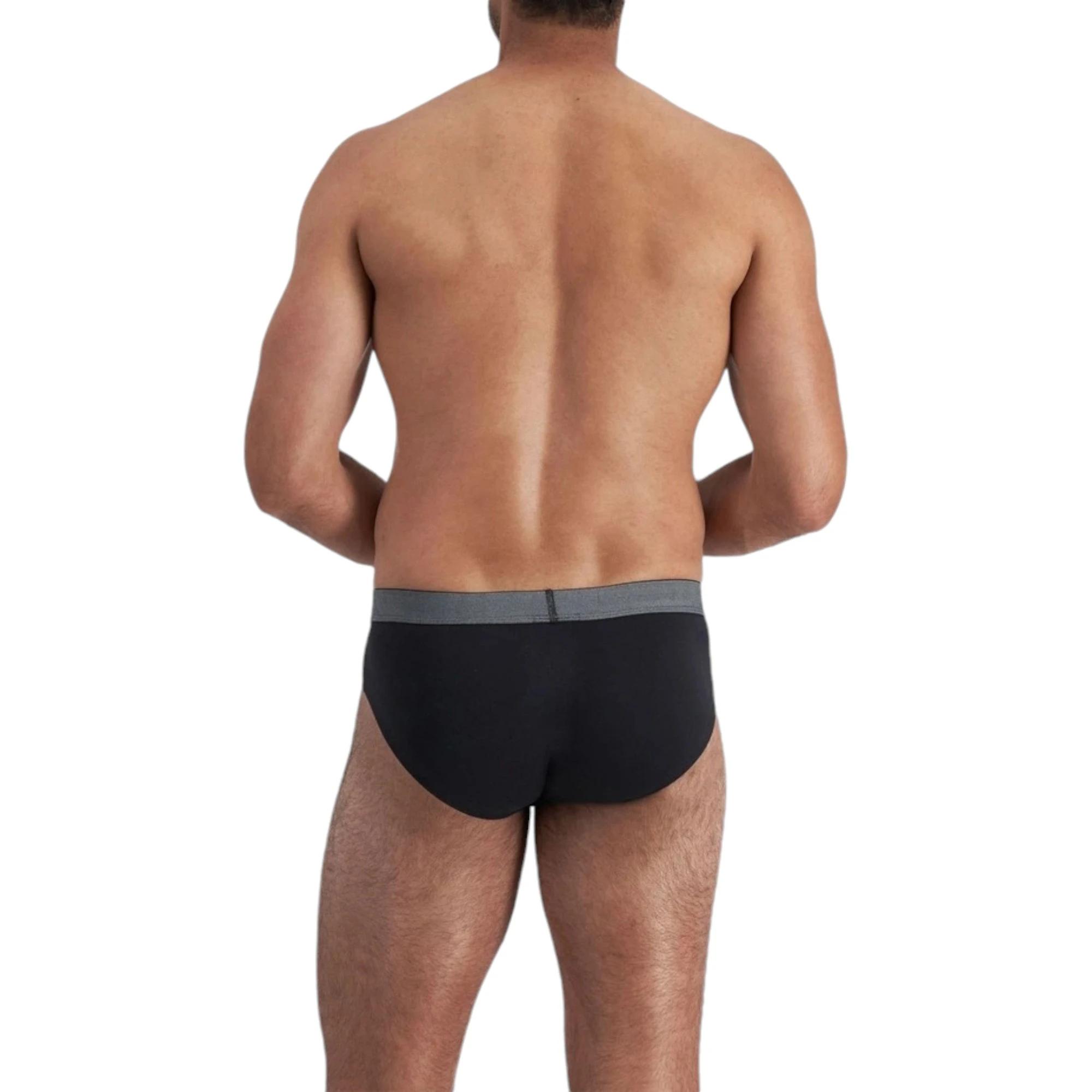 1 Jockey 3 Pack Mens Comfort Classics Cotton Briefs Black Underwear BLACK, 1 of 3