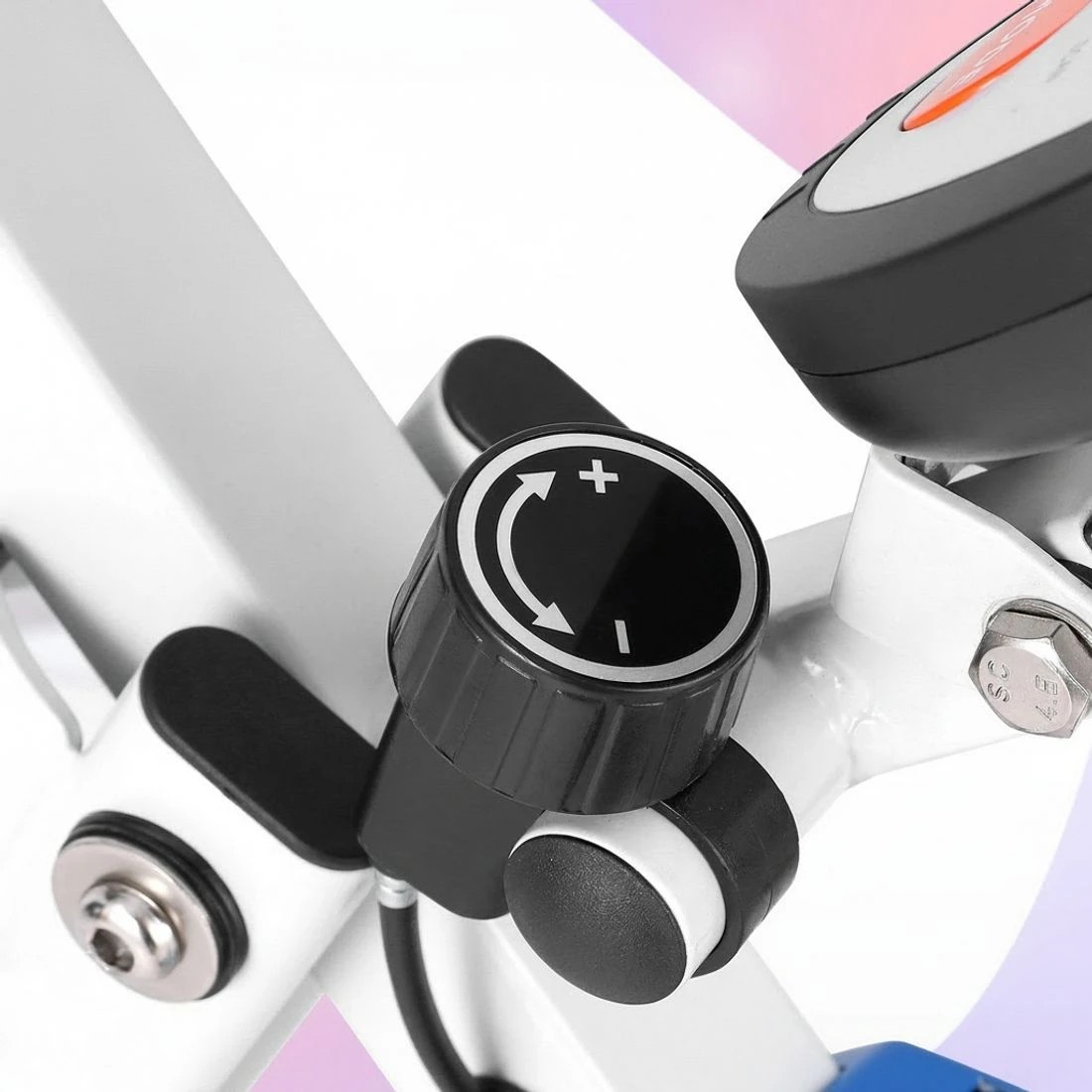 6 Everfit Under Desk Exercise Bike Magnetic Resistance X-bike Workouts 100kg Capacity - Multi, 6 of 7