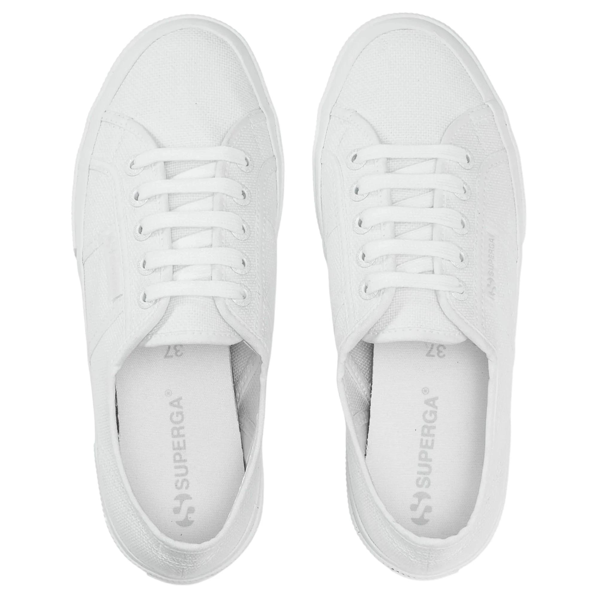 4 Superga Unisex 2750 Cotu Classic Total White Casual Shoes TOTAL WHITE, 4 of 7