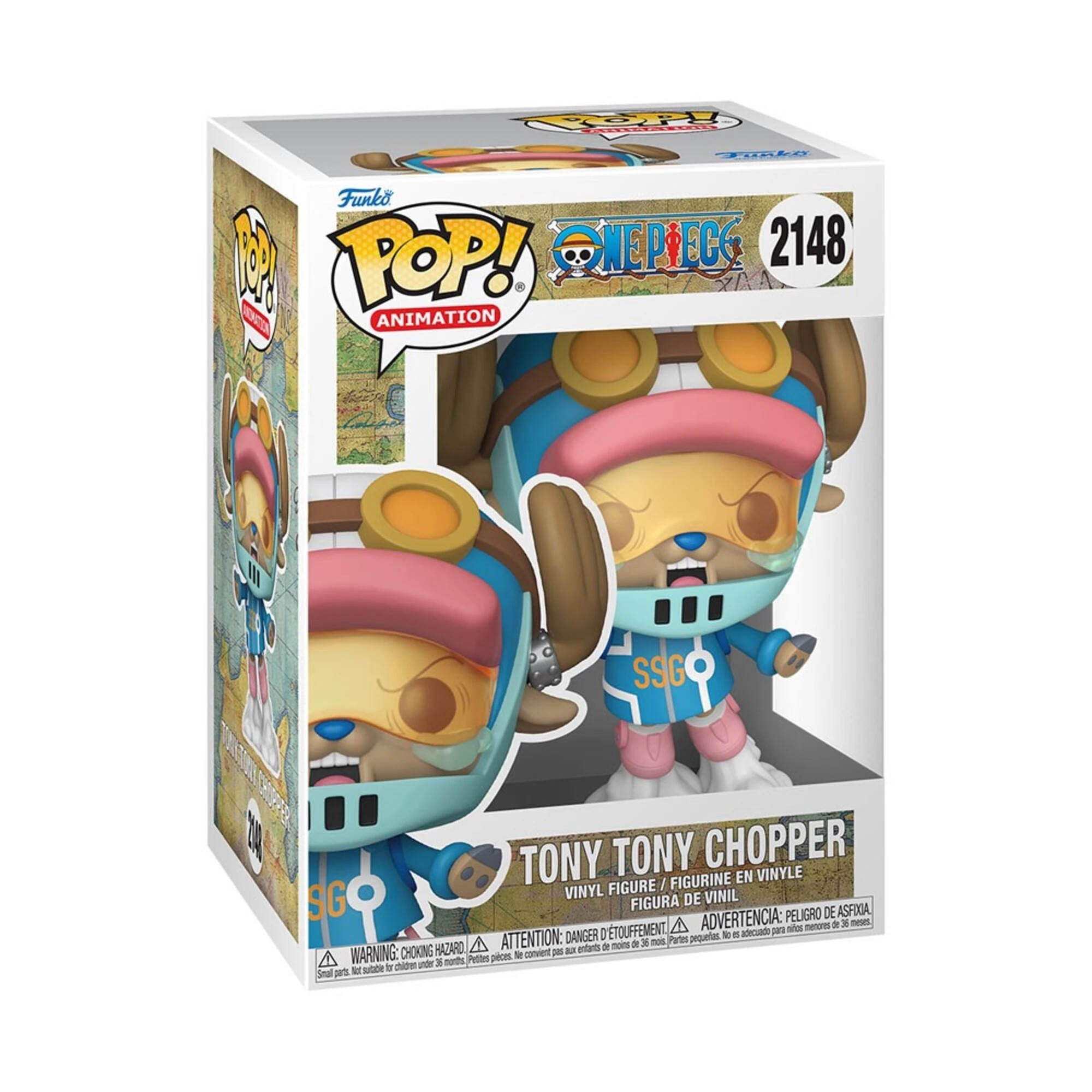 2 One Piece - Tony Tony Chopper (Egghead ver.) Pop! Vinyl Figure, 2 of 2