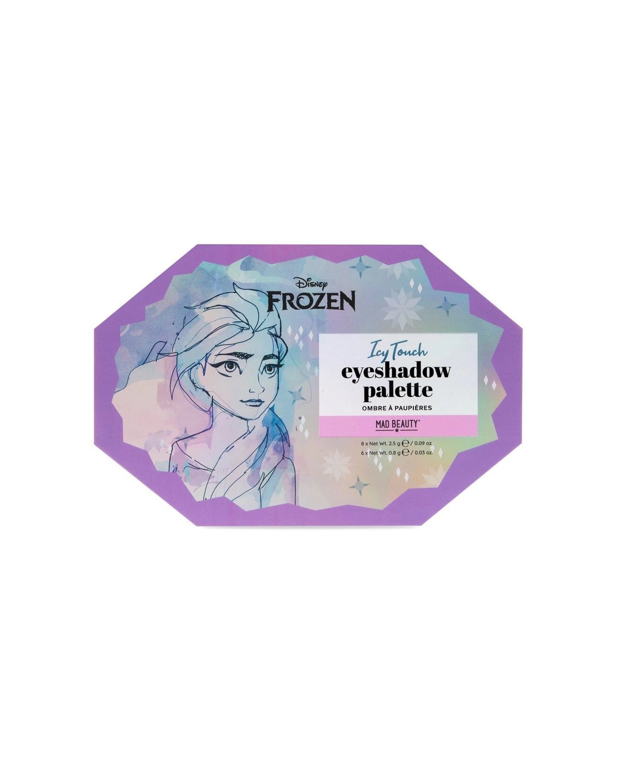 1 DISNEY 14pc Frozen Icy Touch Pigmented Eyeshadow Makeup Palette - Multi, 1 of 4