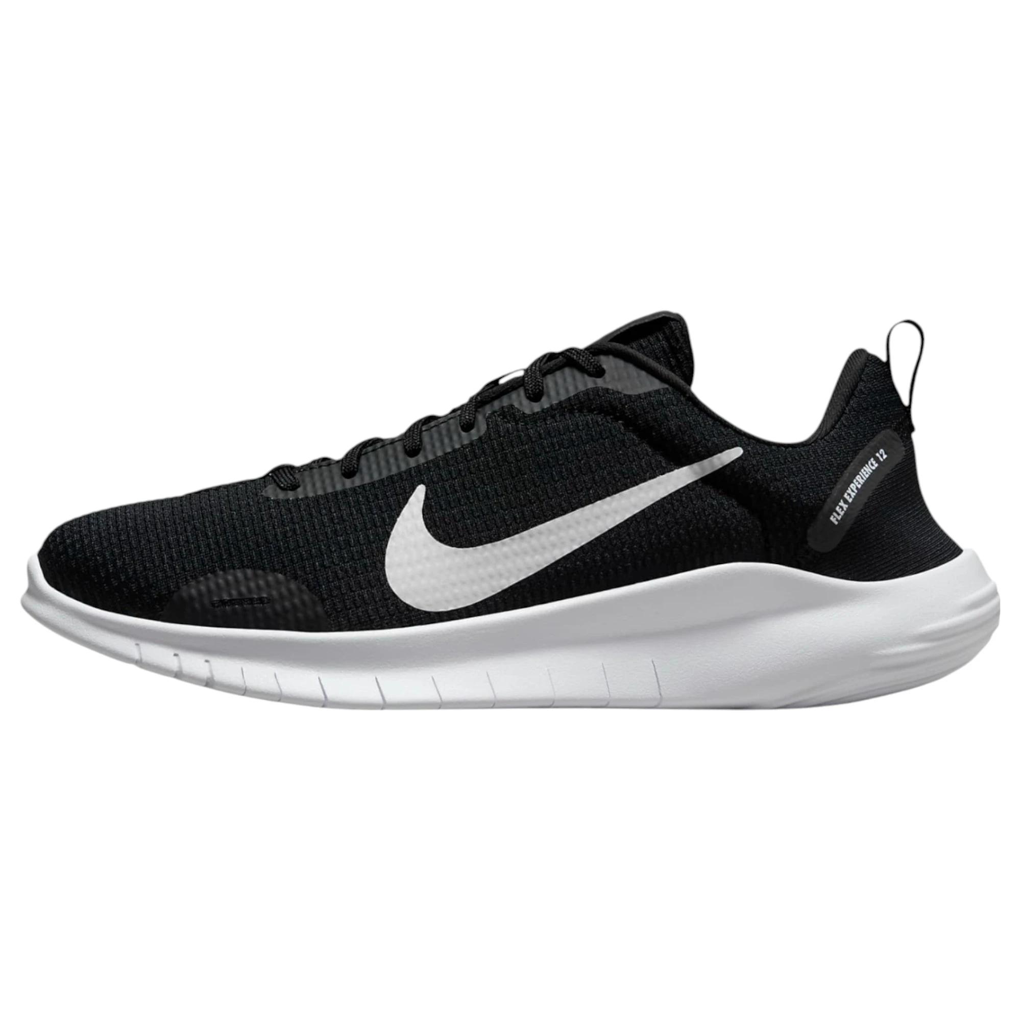 3 Nike Womens Flex Experience Run 12 Black/ White Athletic Running Shoes BLACK/WHITE, 3 of 8