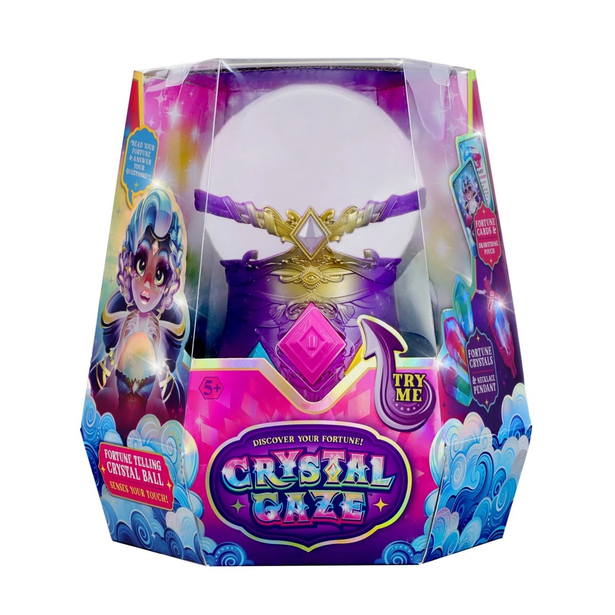 1 Crystal Gaze Fortune Telling Crystal Ball, 1 of 10