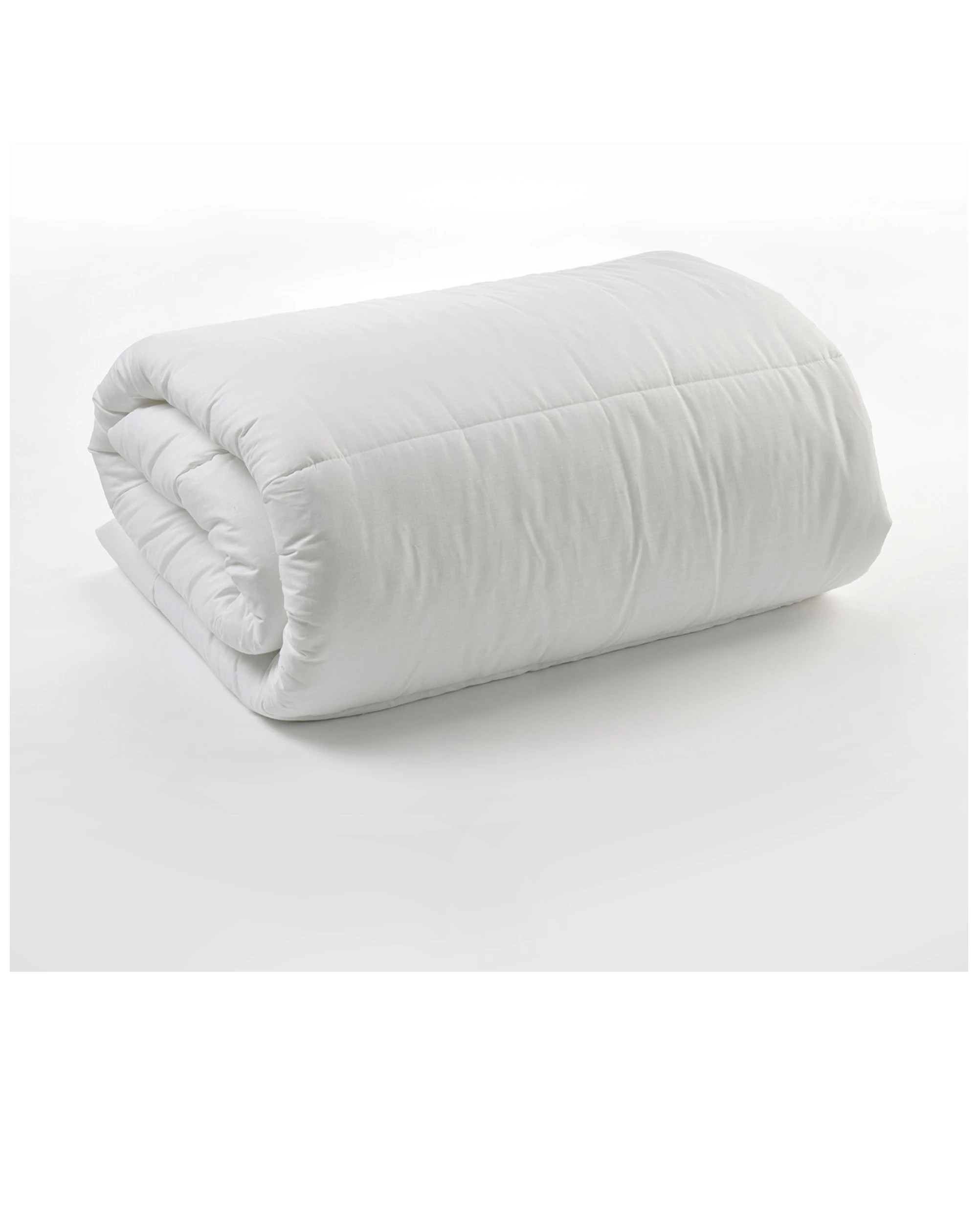 4 Tontine Allergy Sensitive All Seasons Quilt King Bed Cotton Cover Machine Washable - King Bed - White, 4 of 4